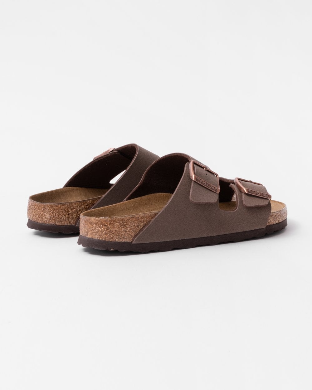 Birkenstock Arizona Birko-Flor Nubuck Womens Sandals - Mocha