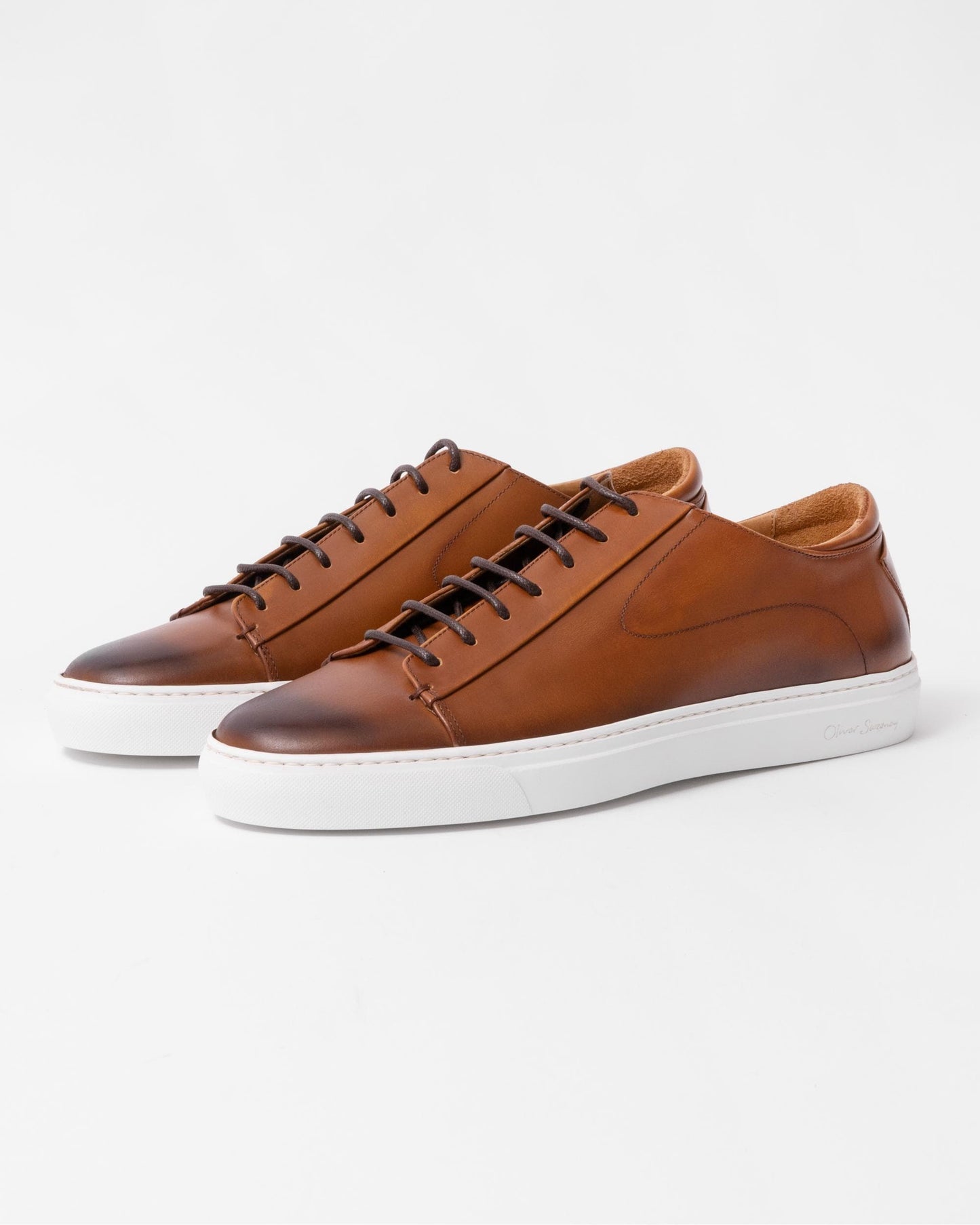 Oliver Sweeney Sirolo Mens Calf Leather Lightweight Trainers