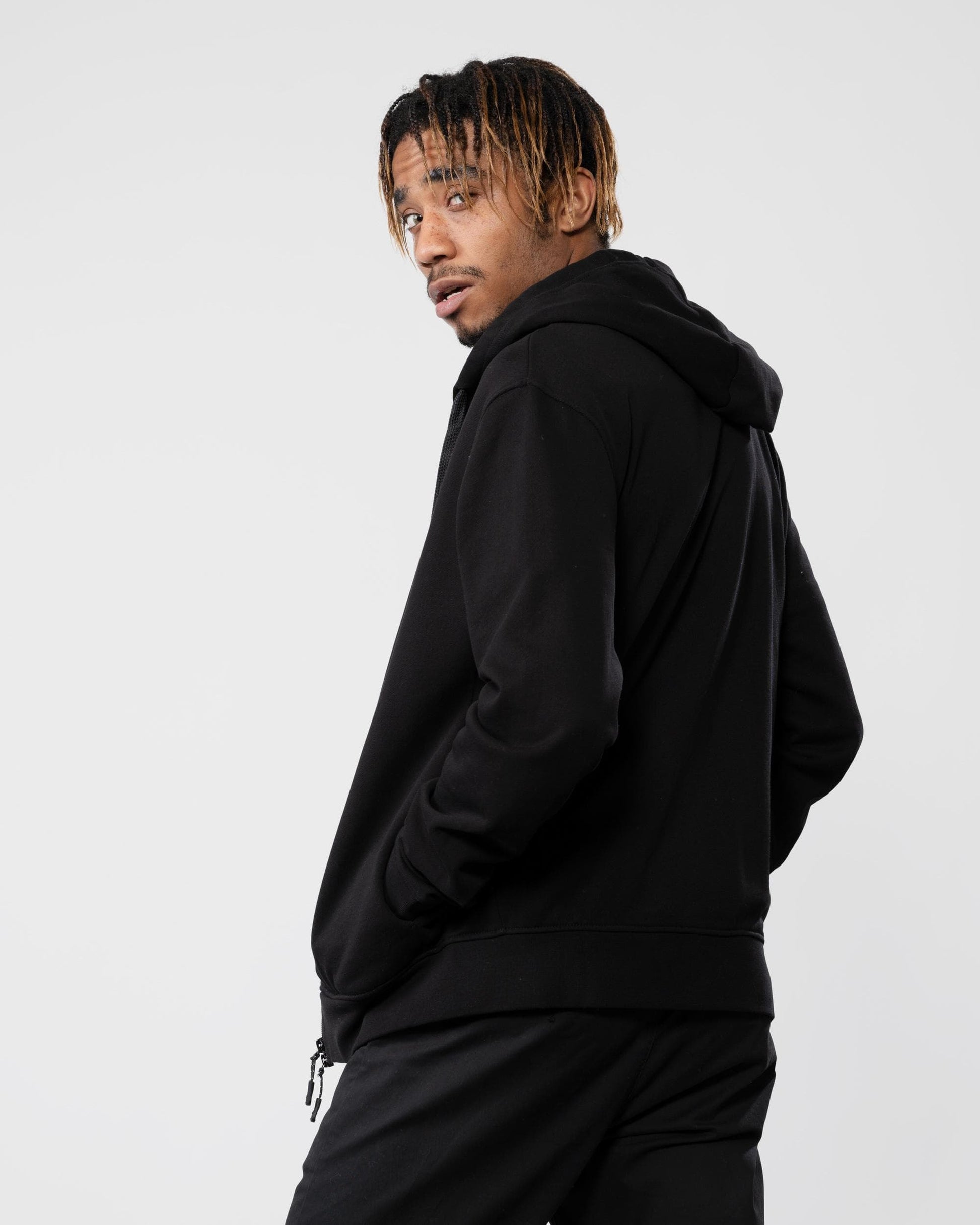 Armani Exchange Armani Exchange Mens Milano/New York Zip Up Hoodie