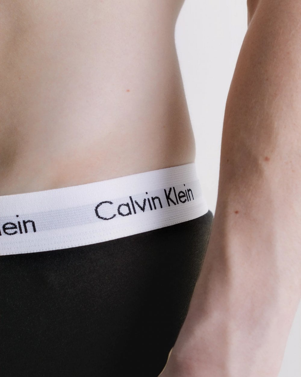 Calvin Klein Cotton Stretch Mens Boxer Brief 3 Pack - Black/White/Grey Heather