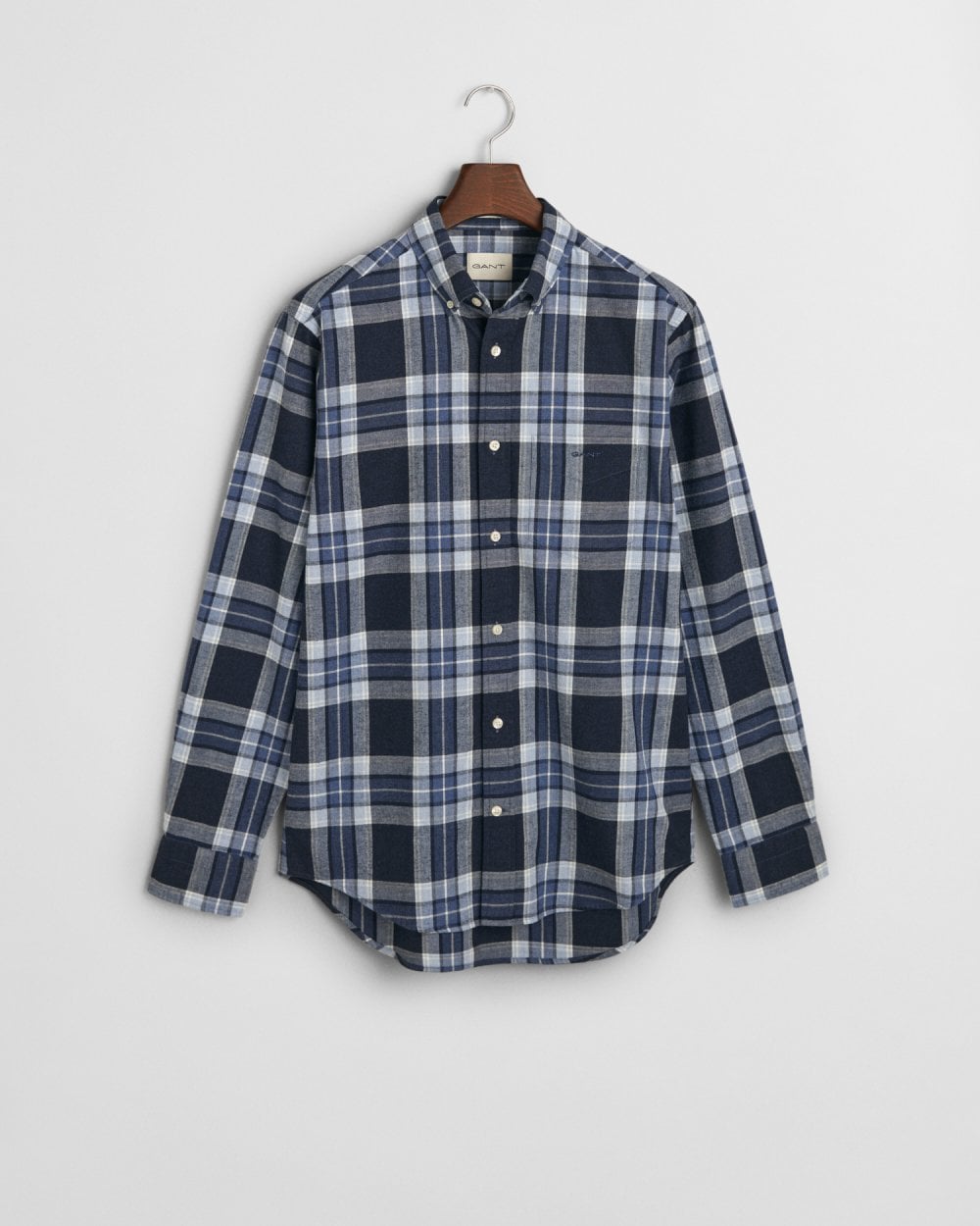 GANT Mens Regular Fit Tartan Melange Check Shirt