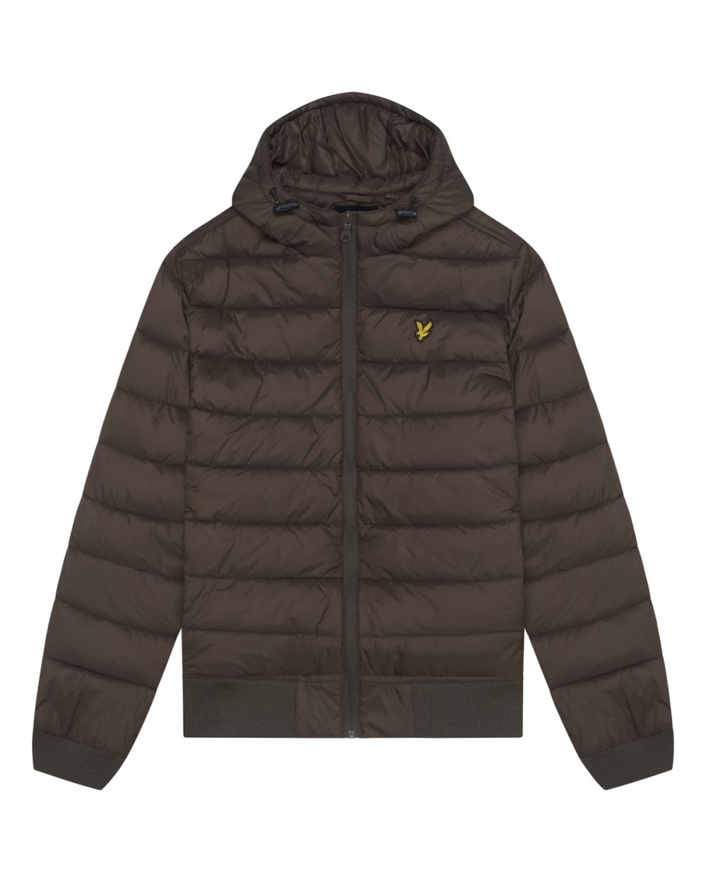 Lyle & Scott Nylon Mens Wadded Jacket - W485 Olive