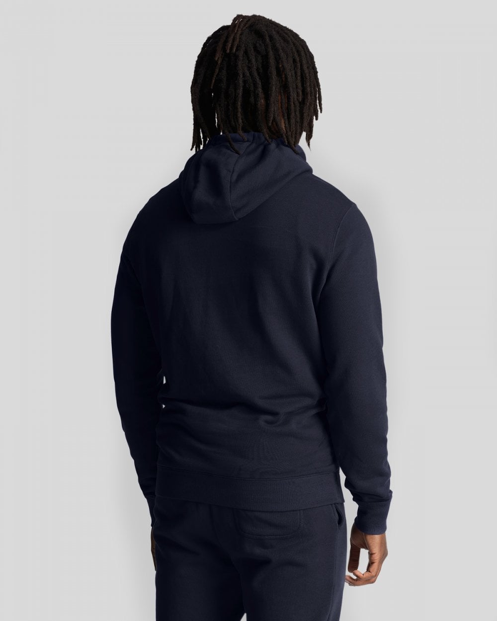 Lyle & Scott Mens Pullover Hoodie - Z271 Dark Navy