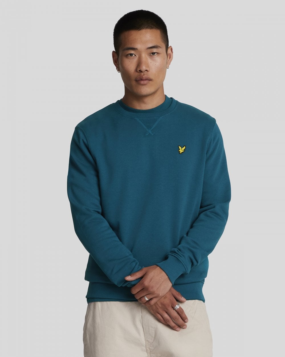 Lyle & Scott Mens Sweatshirt ML424VOG - W992 Apres Navy