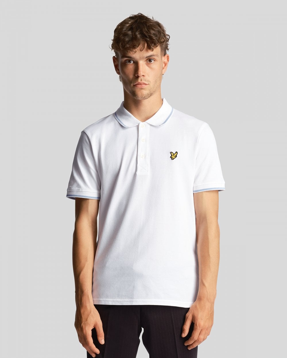 Lyle & Scott Tipped Mens Polo Shirt SP1524VOG