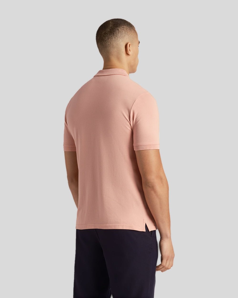 Lyle & Scott Plain Mens Polo Shirt SP400VOG - X238 Palm Pink