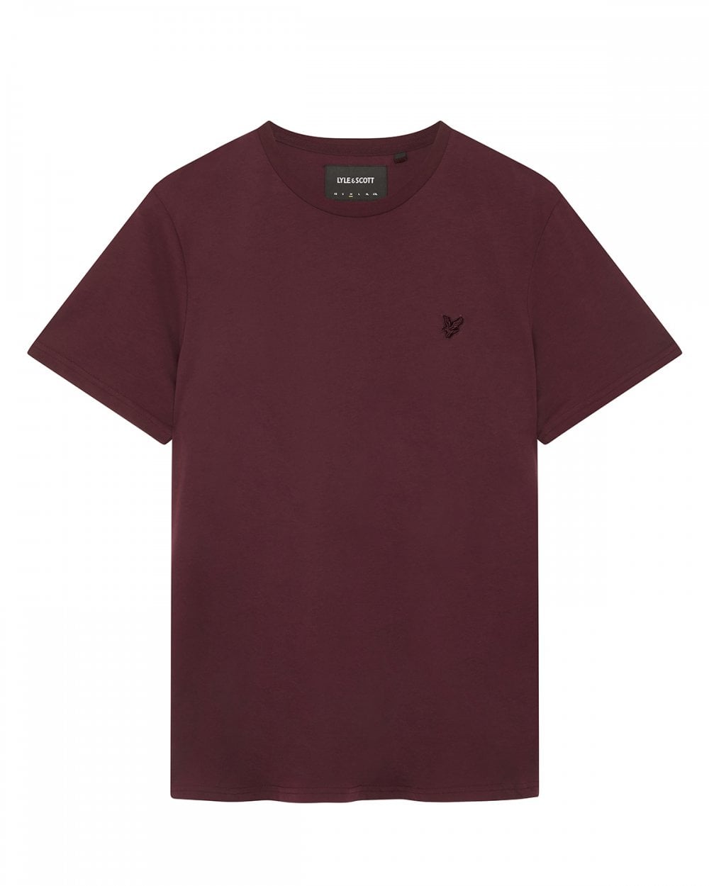 Lyle & Scott Tonal Eagle Mens T-Shirt - Z562 Burgundy