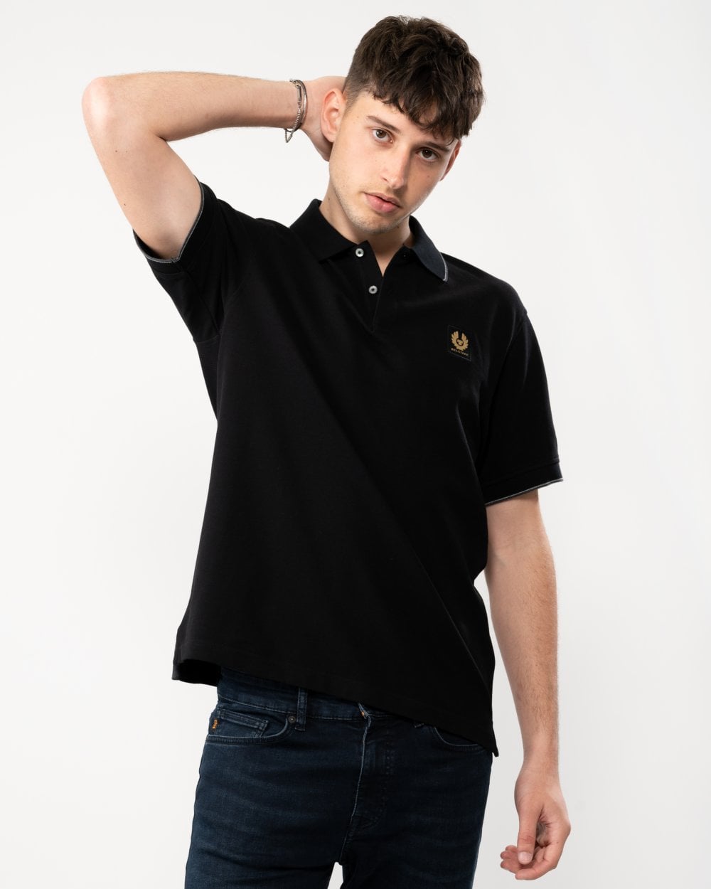 Belstaff Belstaff Mens Double Tipped Polo