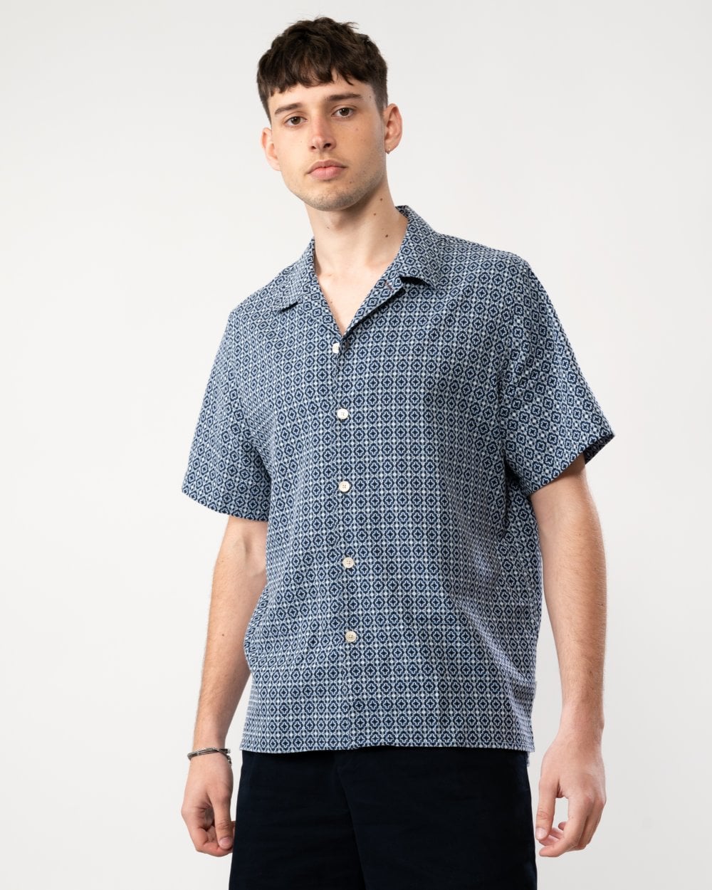 Paul Smith PS Paul Smith Mens Short Sleeve Casual Fit Shirt M2R-695U-N22162