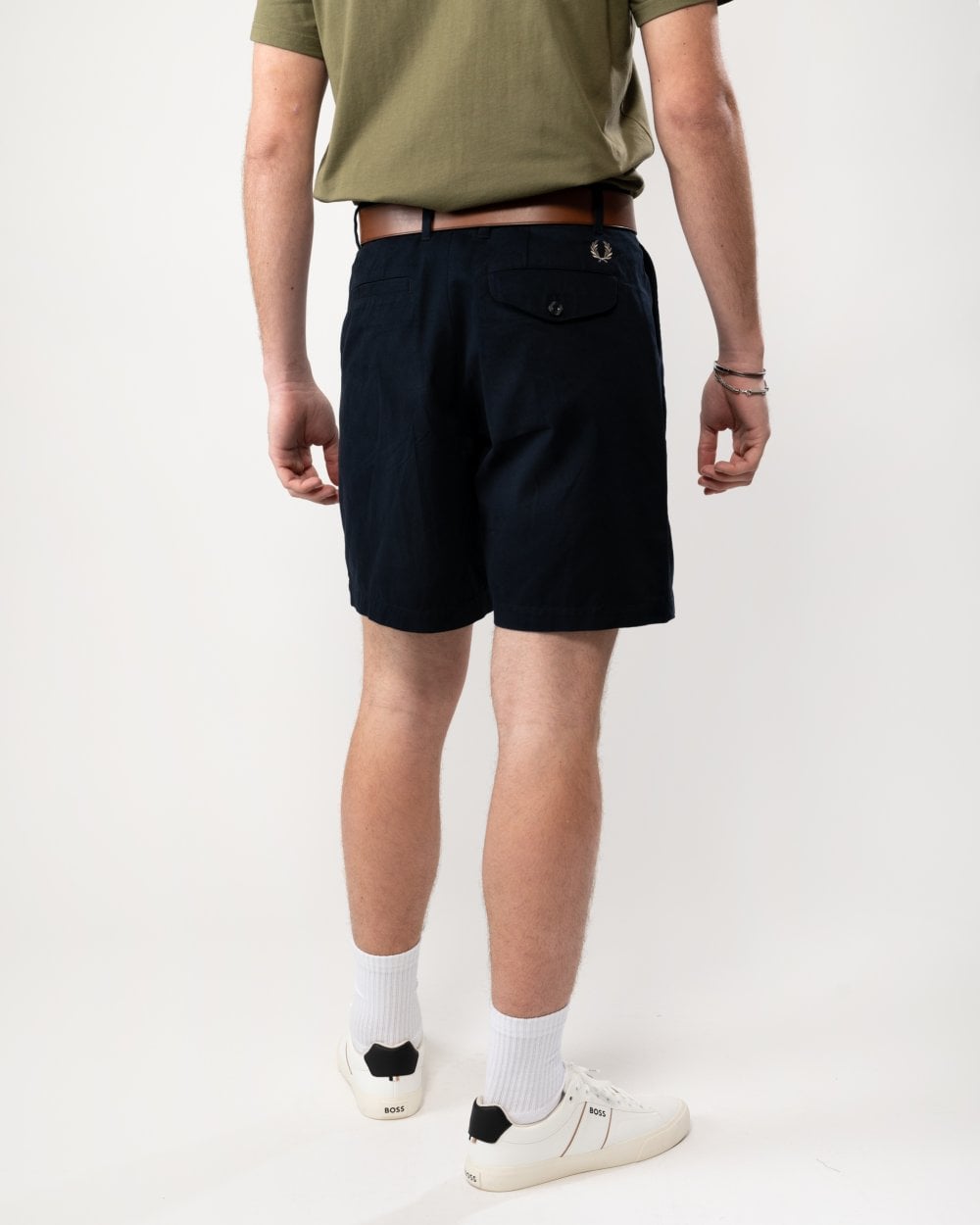 Fred Perry Fred Perry Mens Wide Leg Woven Shorts