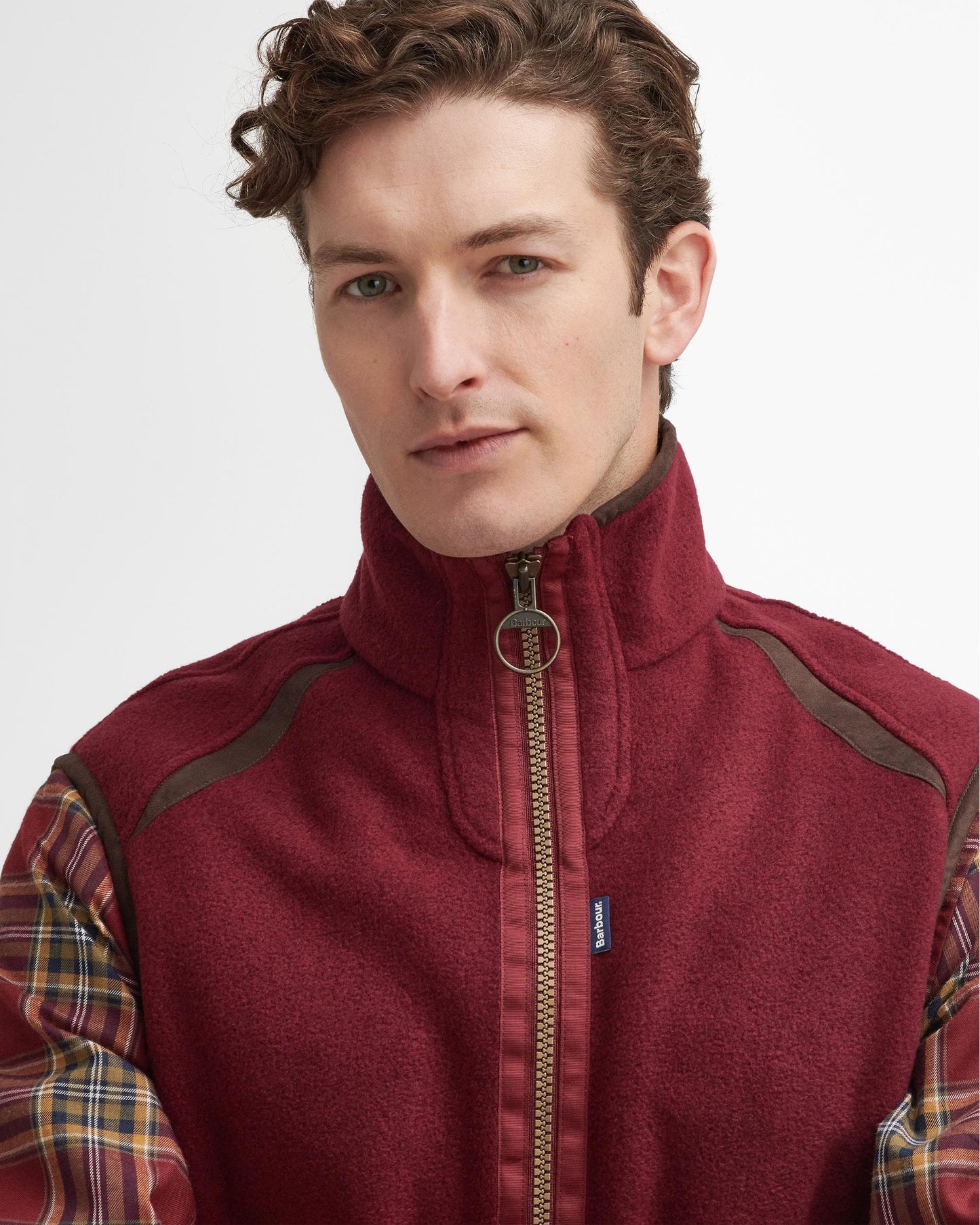 Barbour Langdale Mens Gilet - Port