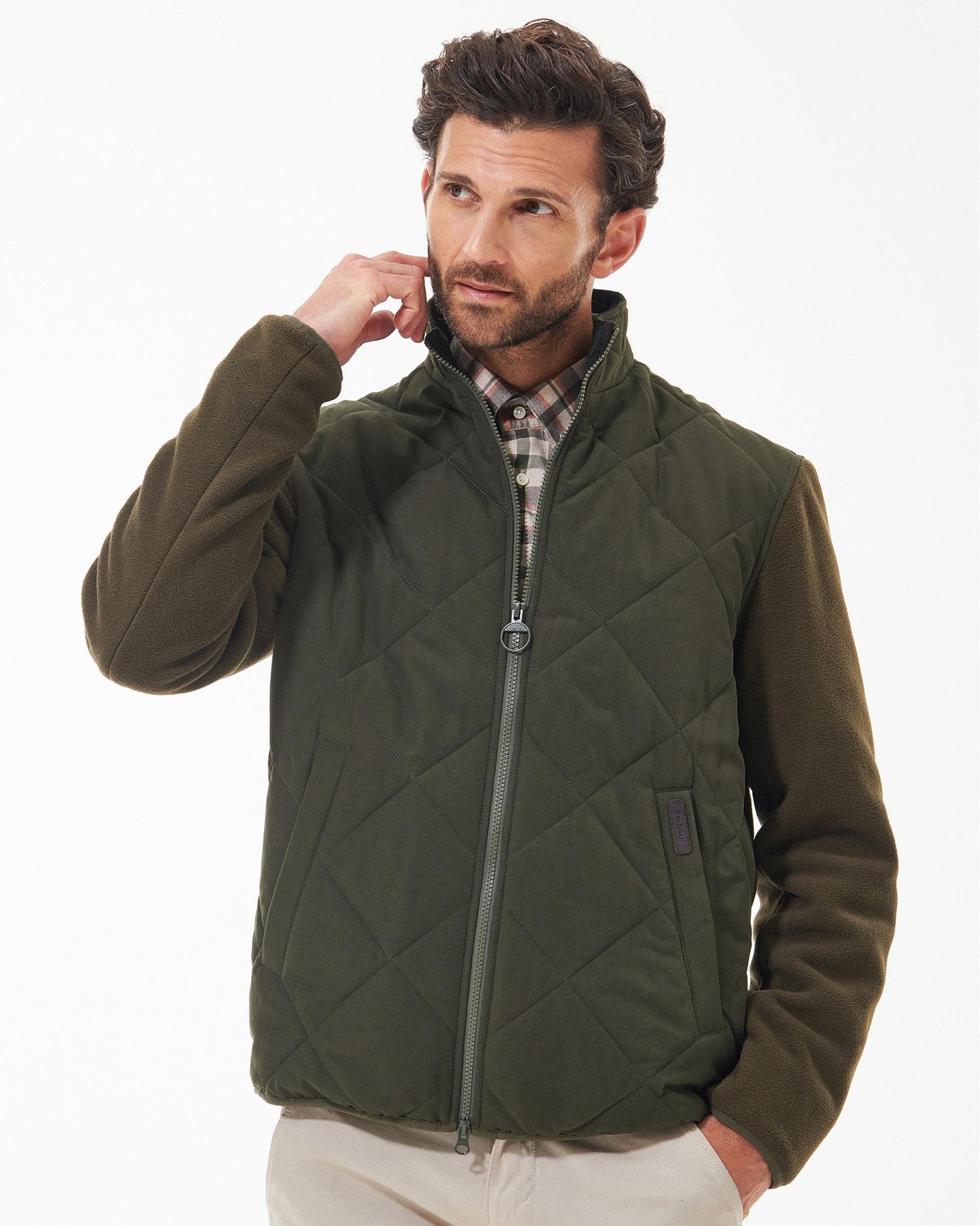Barbour Barbour Mens Hybrid Fleece Jacket