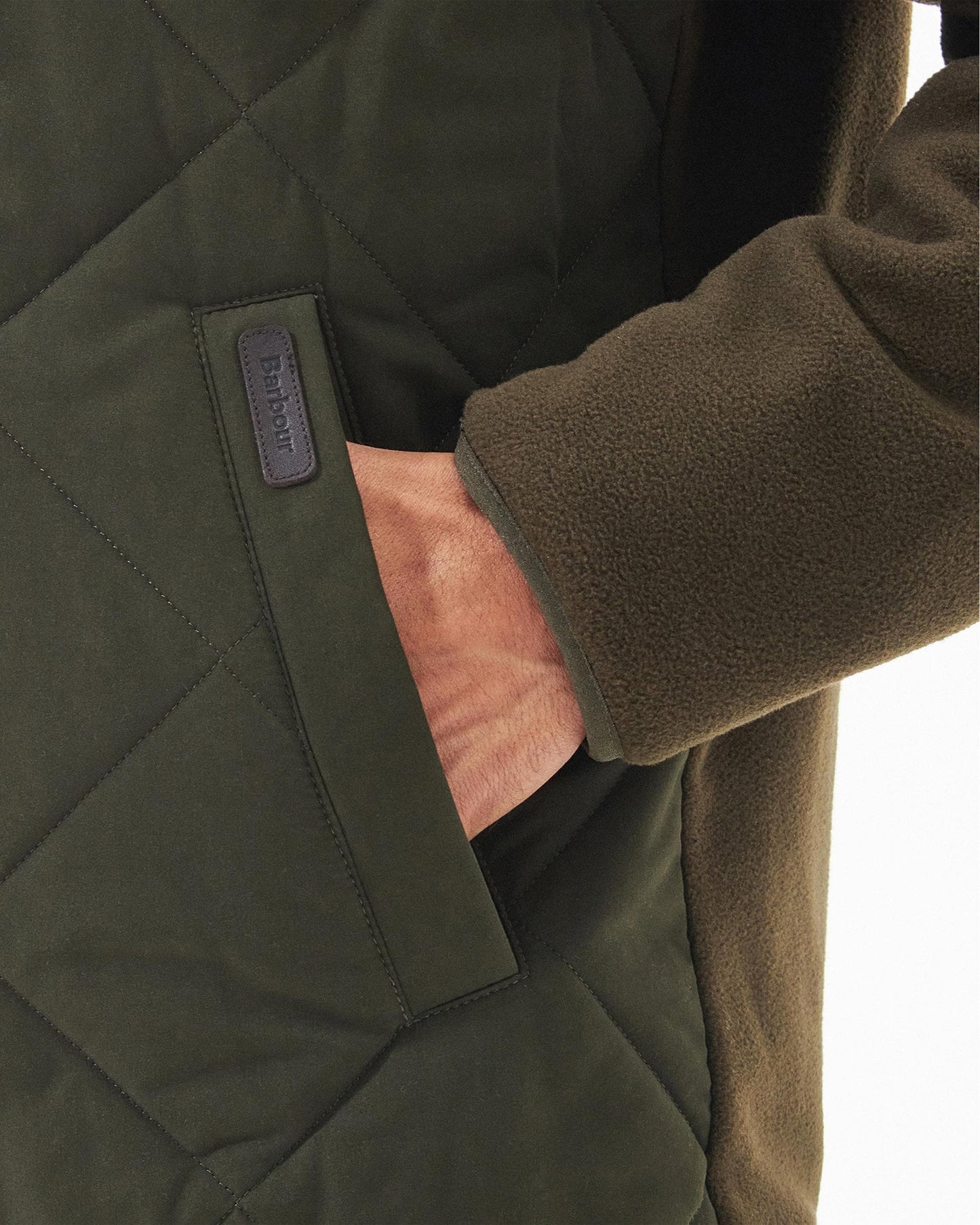 Barbour Barbour Mens Hybrid Fleece Jacket