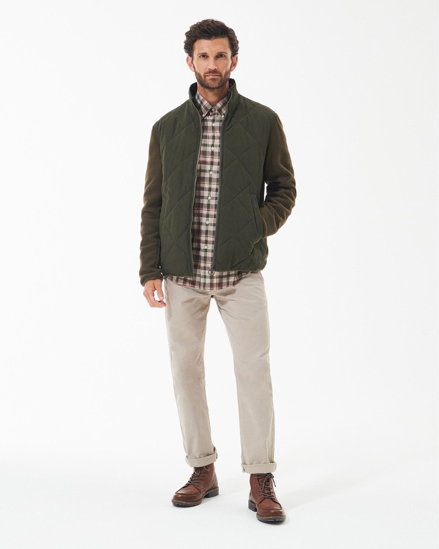 Barbour Barbour Mens Hybrid Fleece Jacket