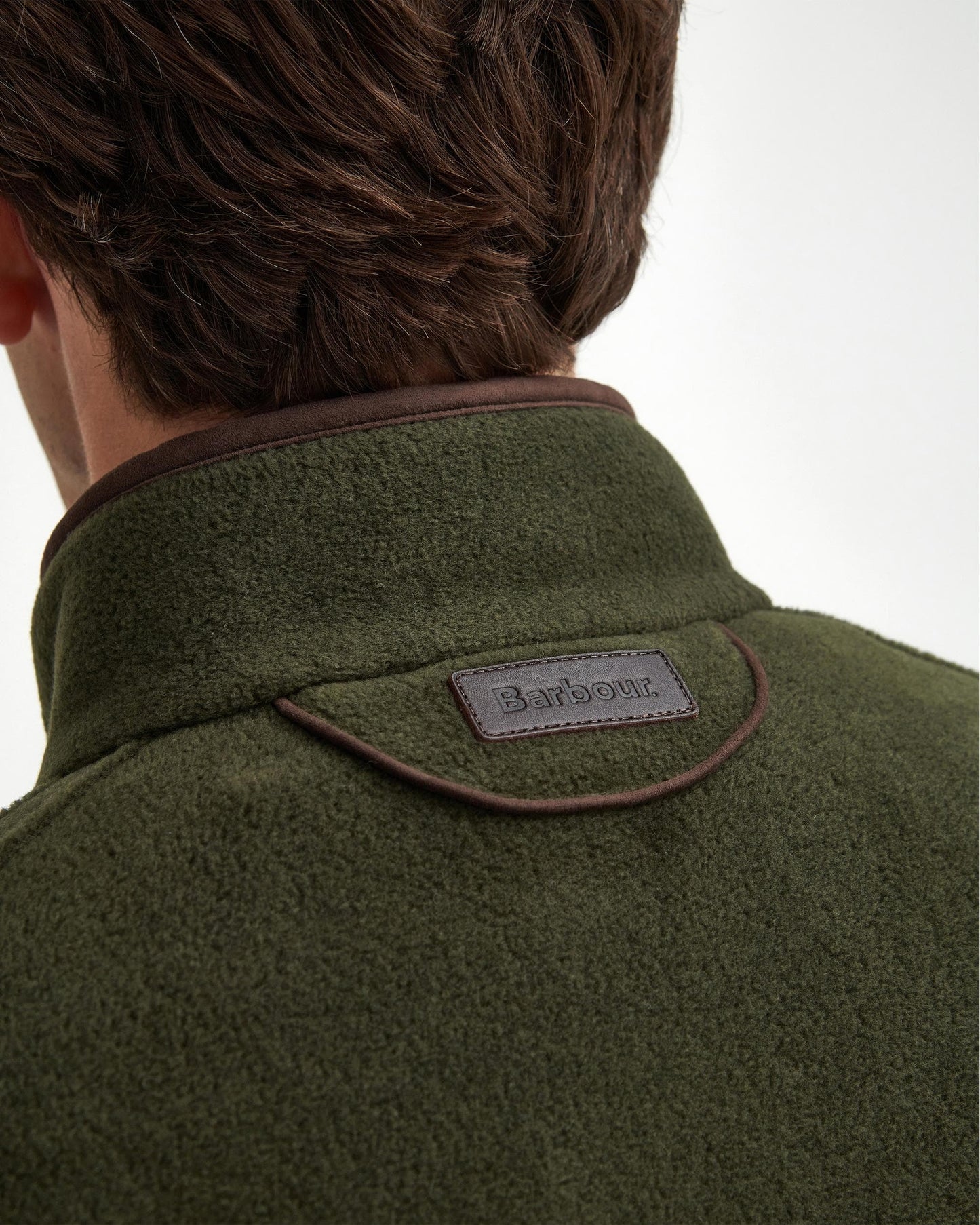 Barbour Langdale Mens Fleece Jacket - Forest
