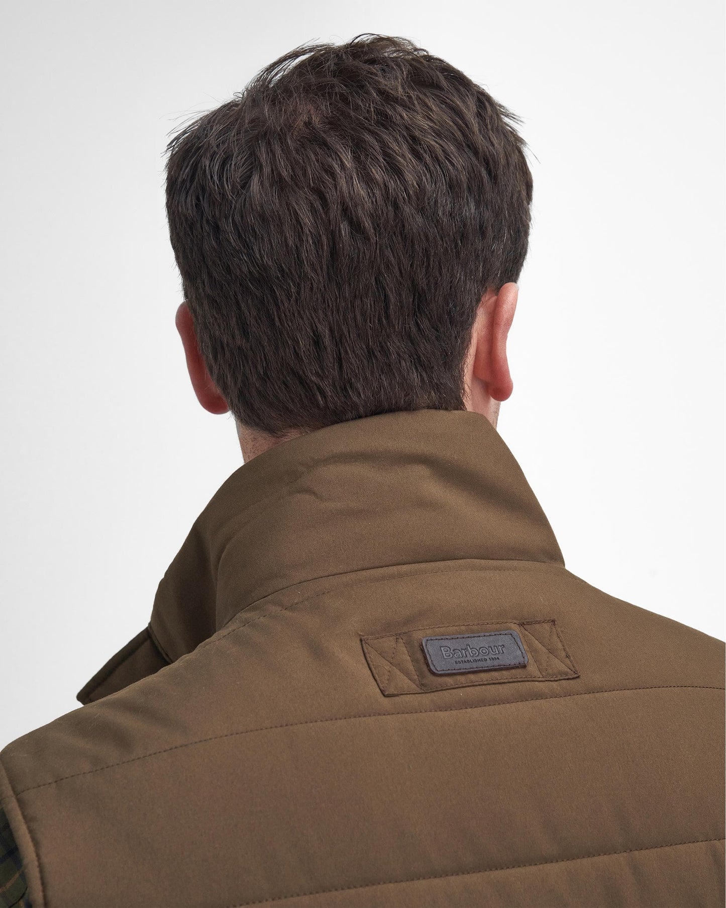 Barbour Barbour Bradford Tattersall Mens Puffer Gilet