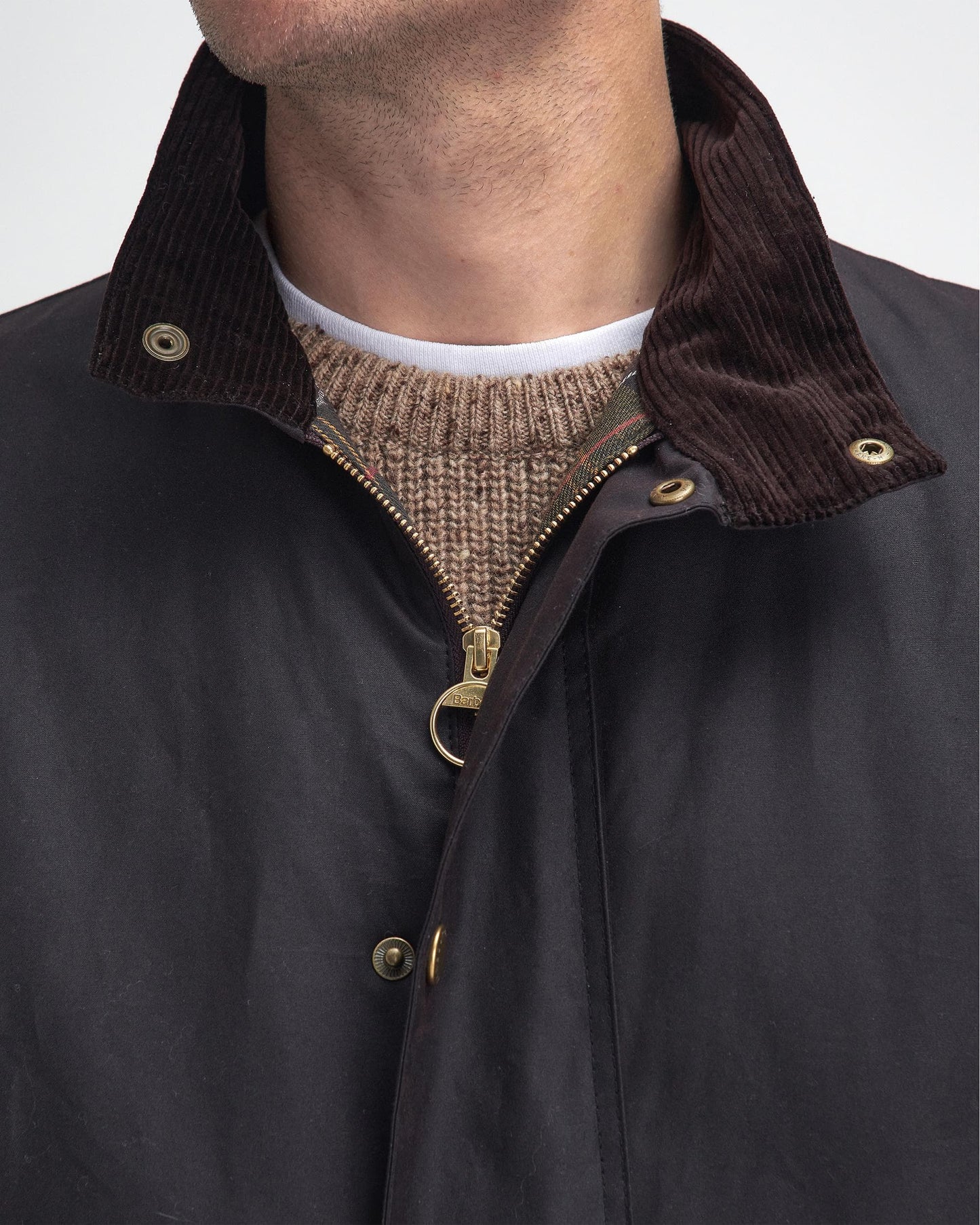 Barbour Westmorland Mens Wax Gilet - Rustic