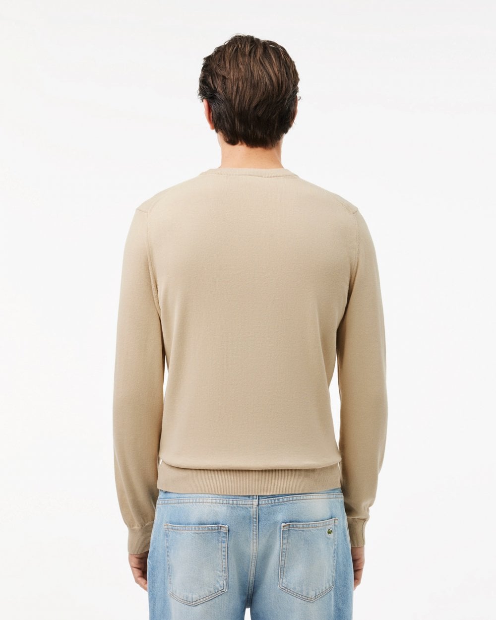 Lacoste Mens Organic Cotton Crew Neck Sweater - Viennese 02S