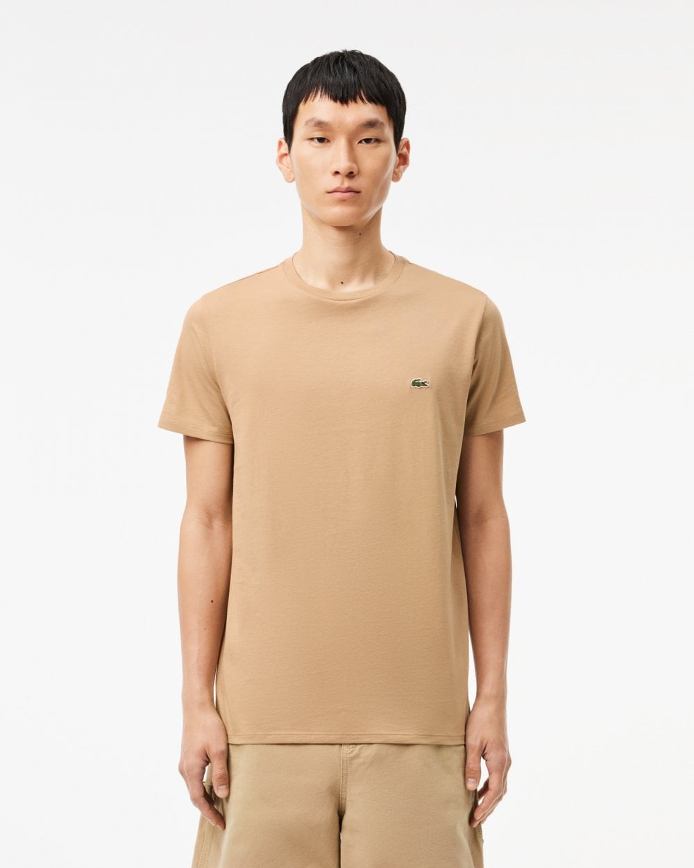 Lacoste Mens Crew Neck Pima Cotton Jersey T-shirt