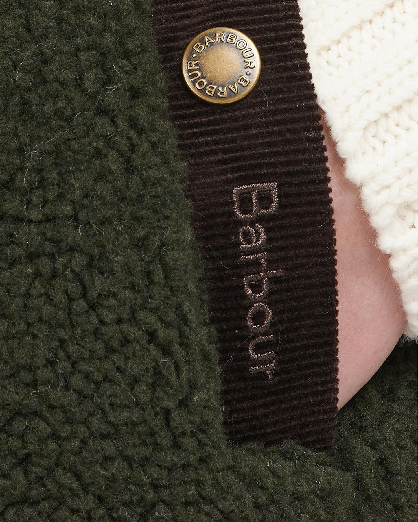 Barbour Burford Womens Fleece Gilet - Olive/Classic