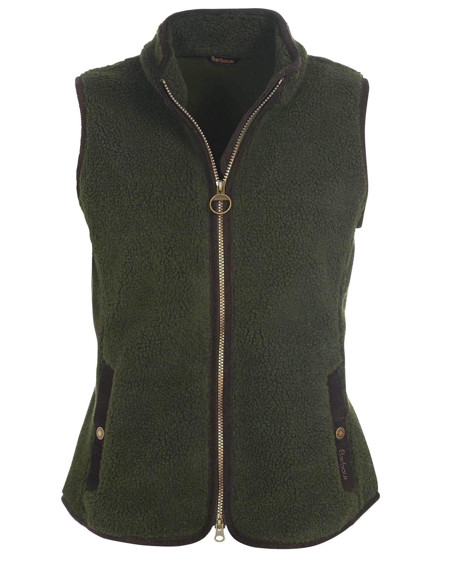 Barbour Burford Womens Fleece Gilet - Olive/Classic