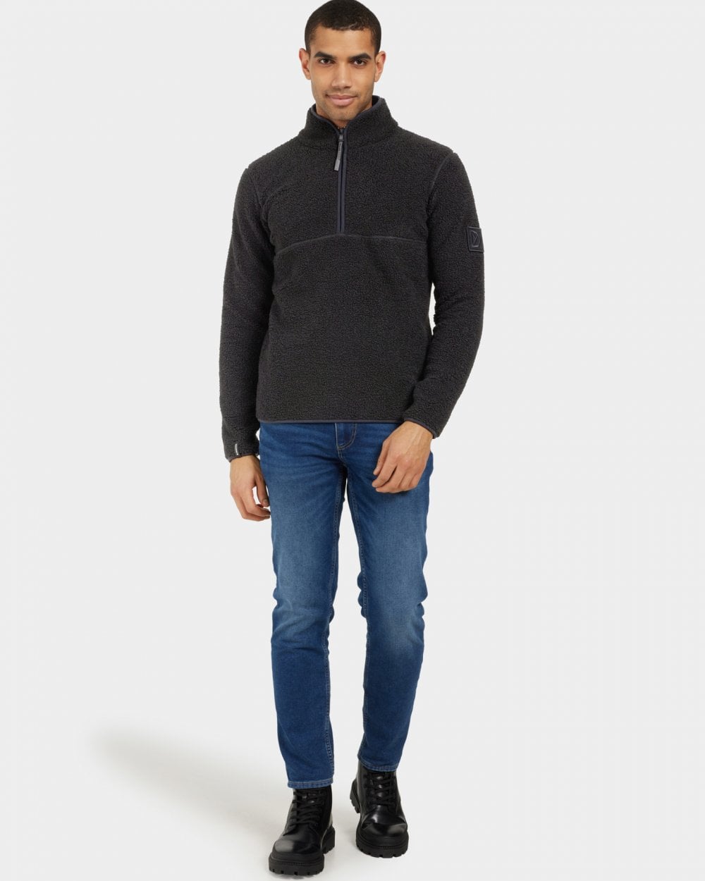 Didriksons Didriksons Lillebror Mens Half Zip Fleece