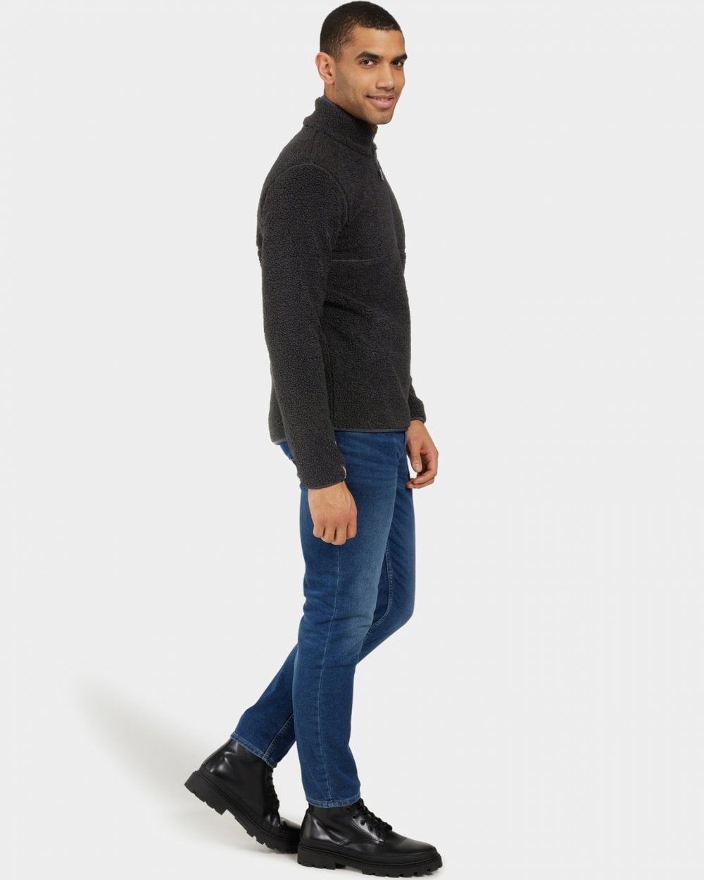 Didriksons Didriksons Lillebror Mens Half Zip Fleece