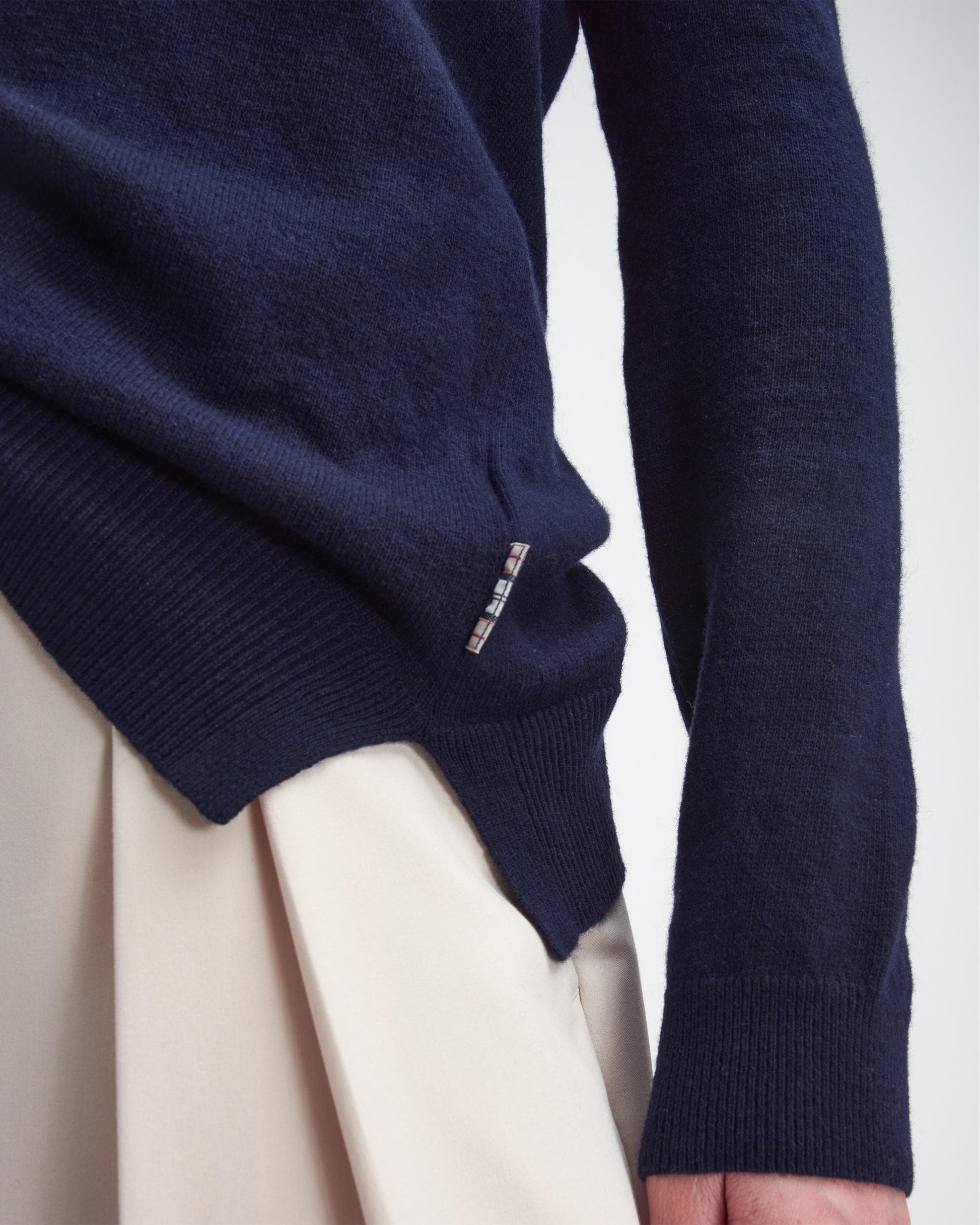 Barbour Pendle Crew Knitted Womens Jumper