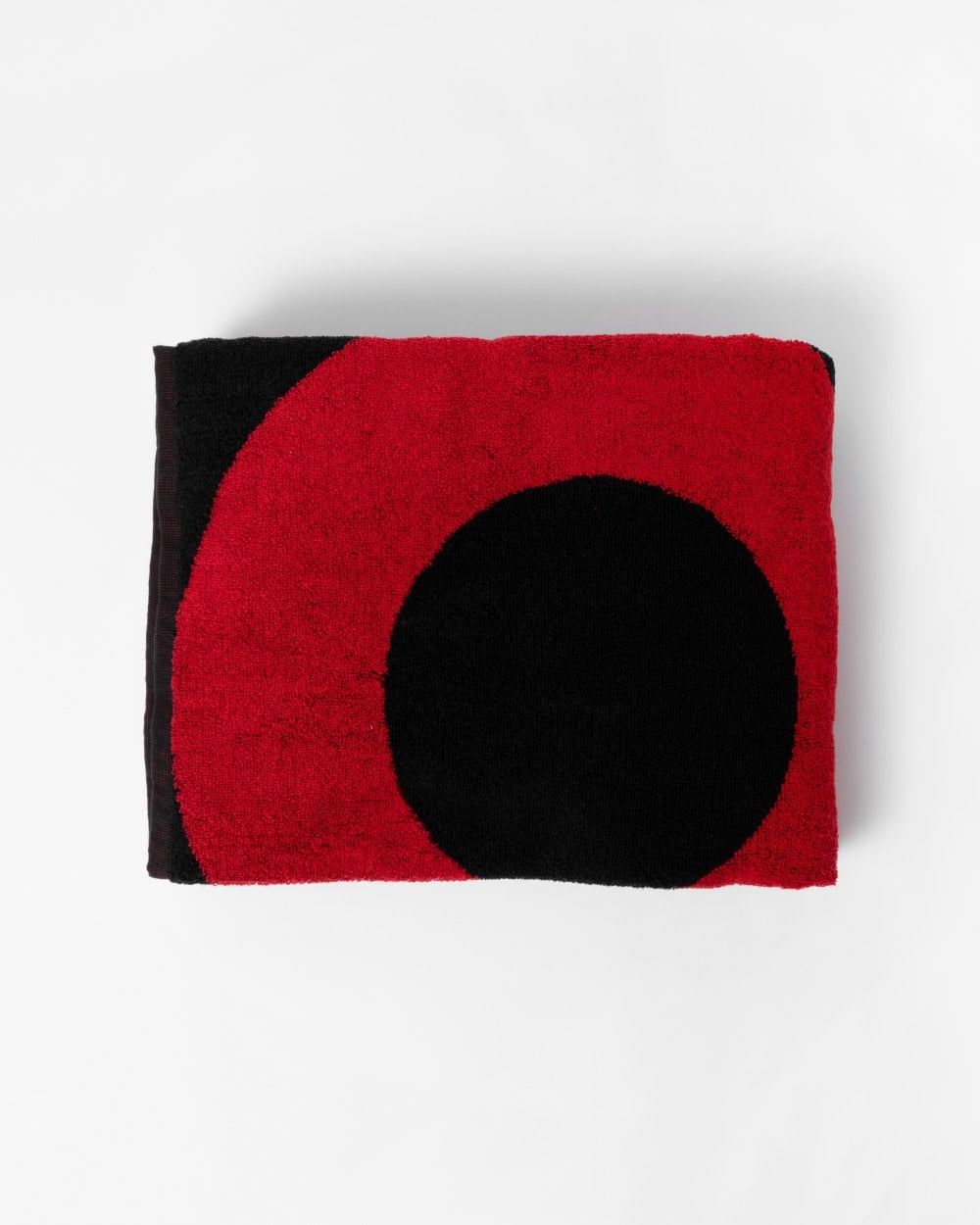 HUGO Mens Corporate Logo Cotton-Terry Beach Towel