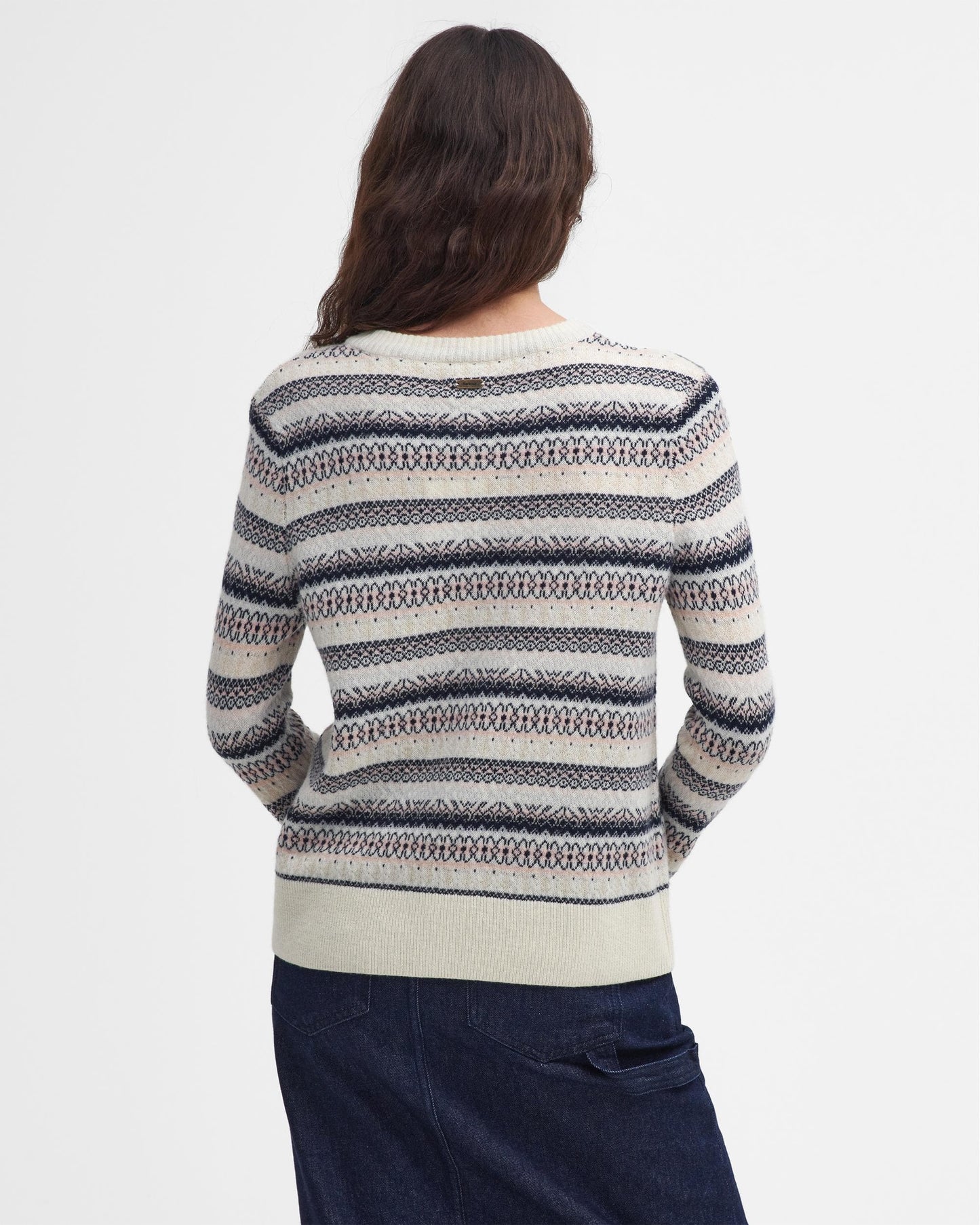 Barbour Peak Womens Fairisle Jumper