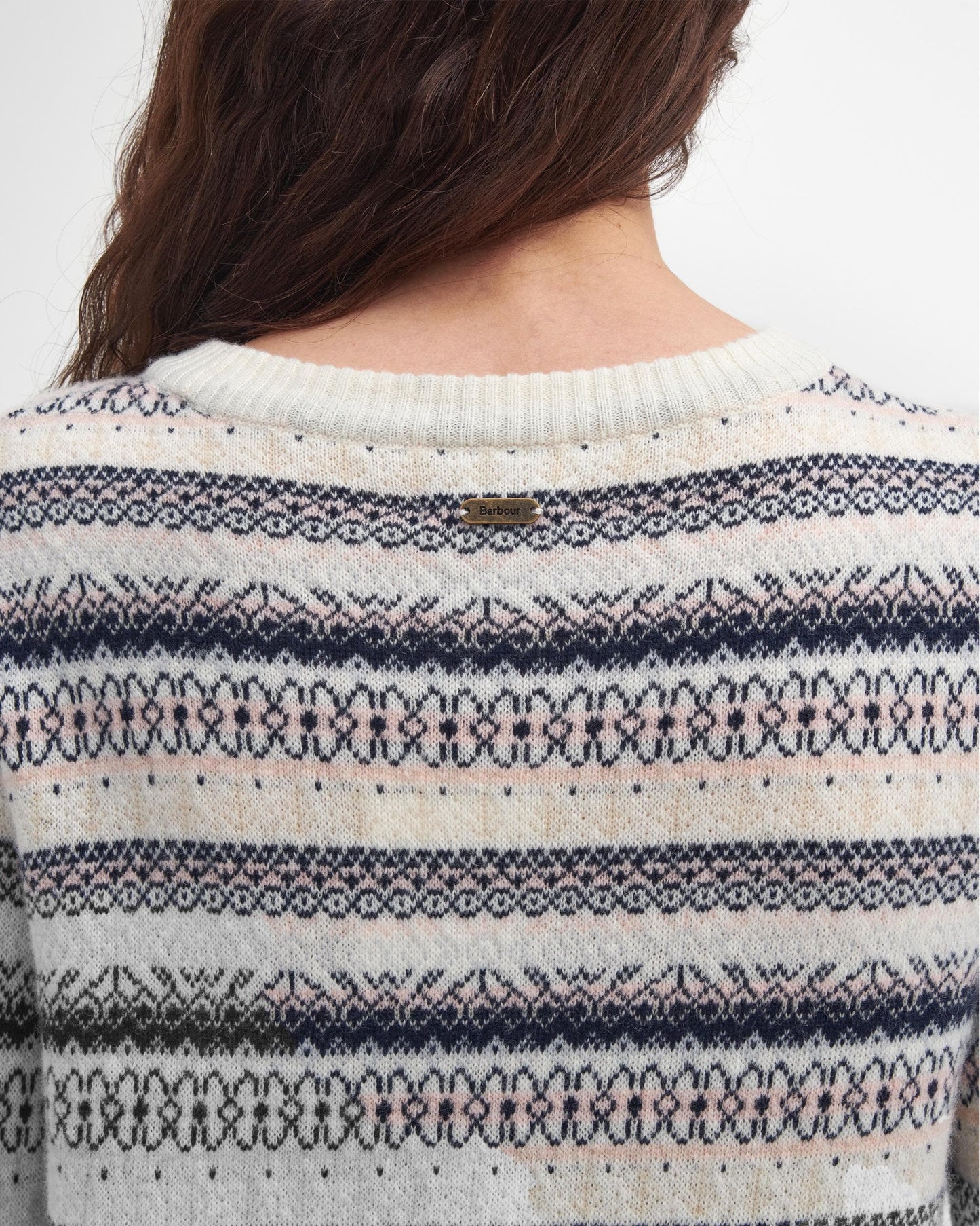 Barbour Peak Womens Fairisle Jumper