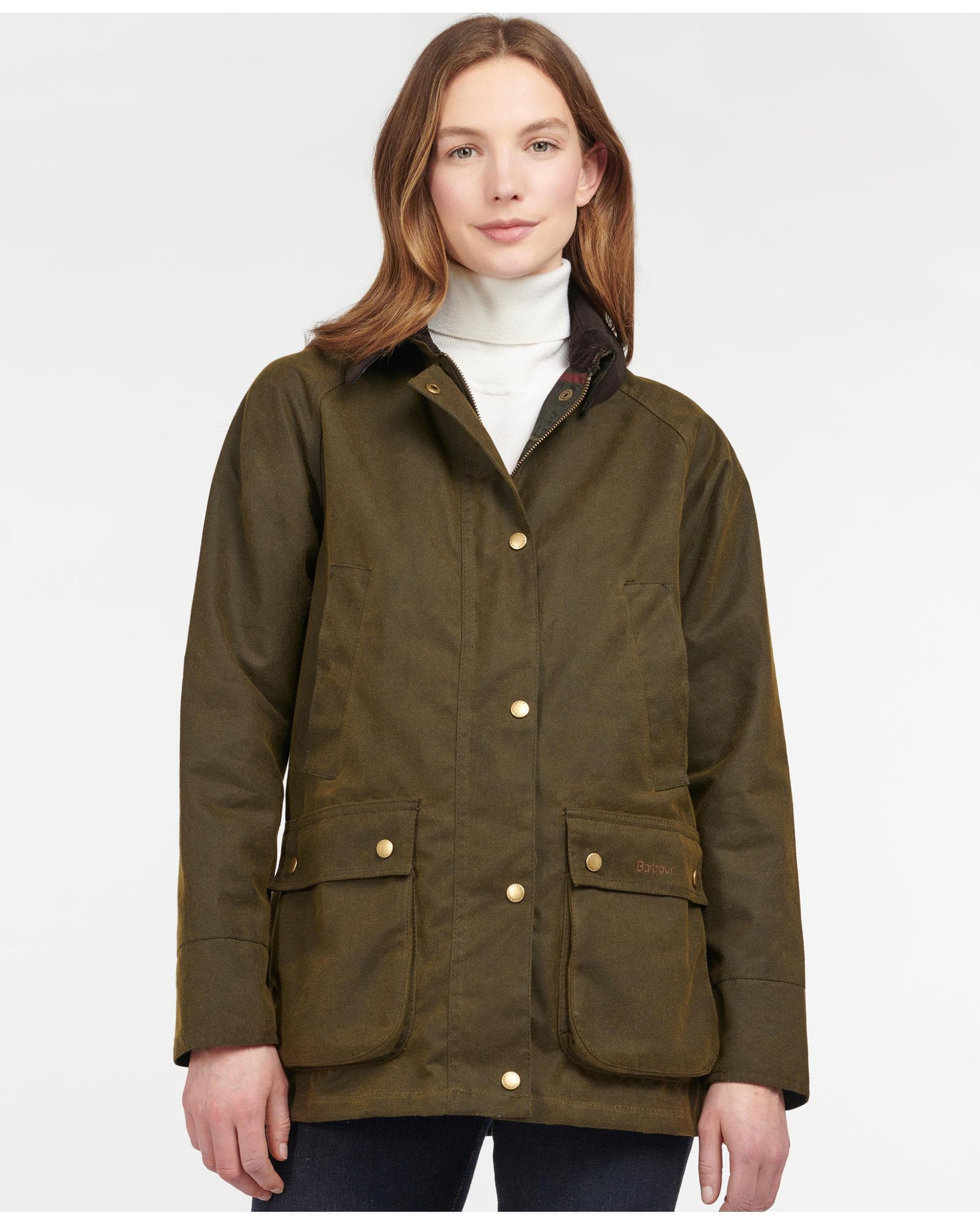 Barbour Acorn Wax Womens Jacket