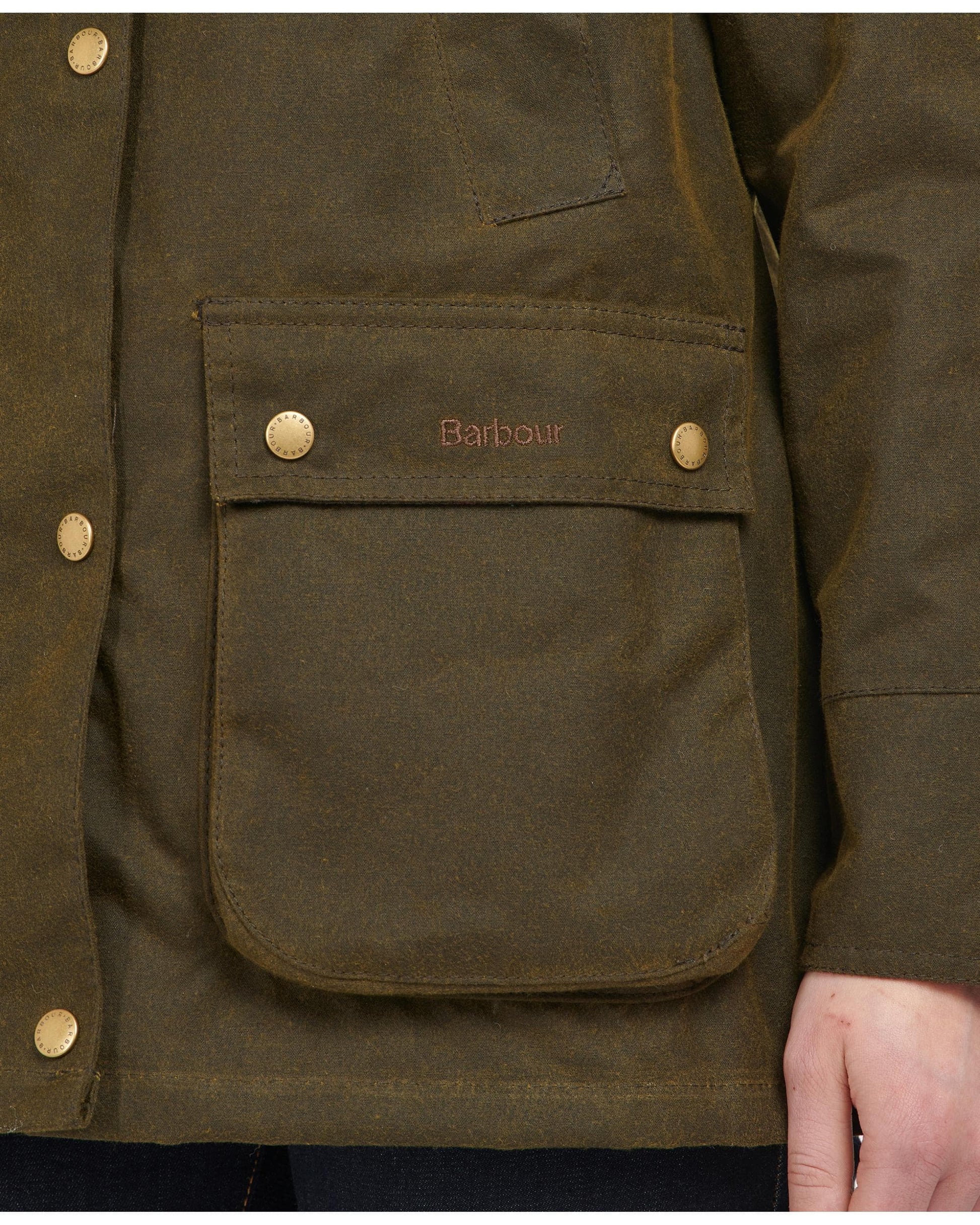 Barbour Acorn Wax Womens Jacket