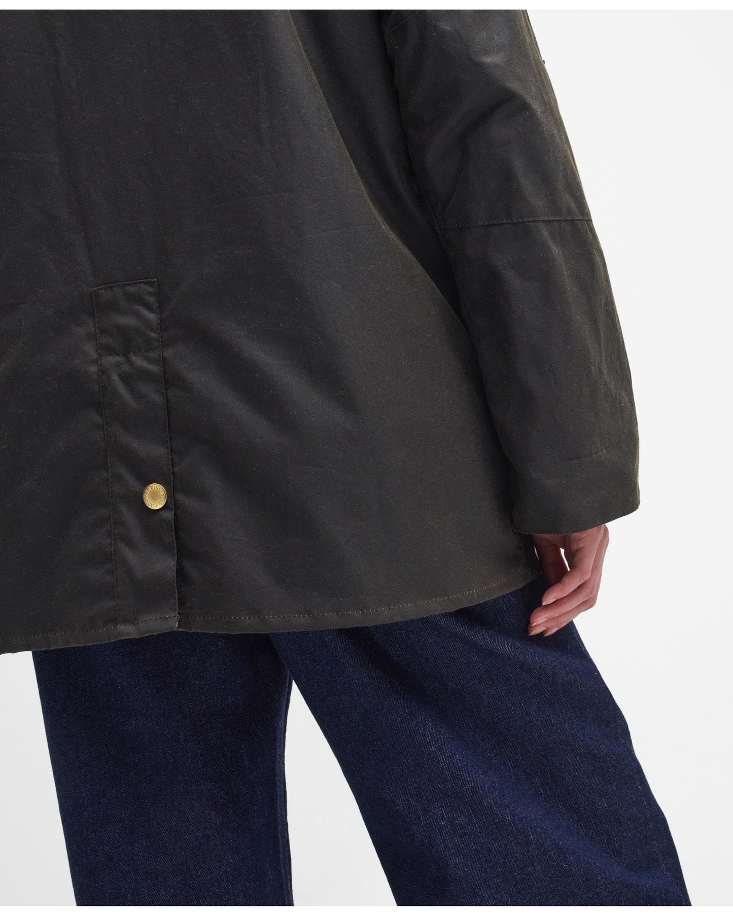 Barbour Allerston Womens Wax Jacket - Olive/Ancient