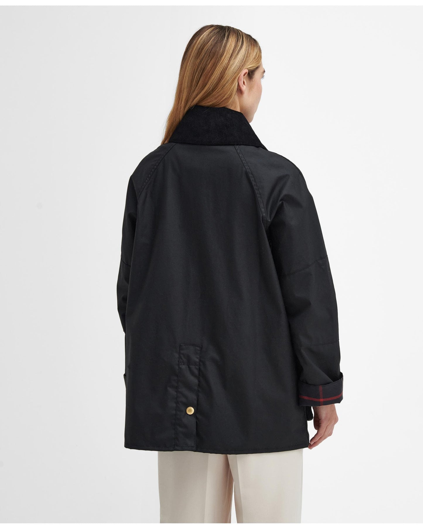 Barbour Allerston Womens Wax Jacket - Black/Classic