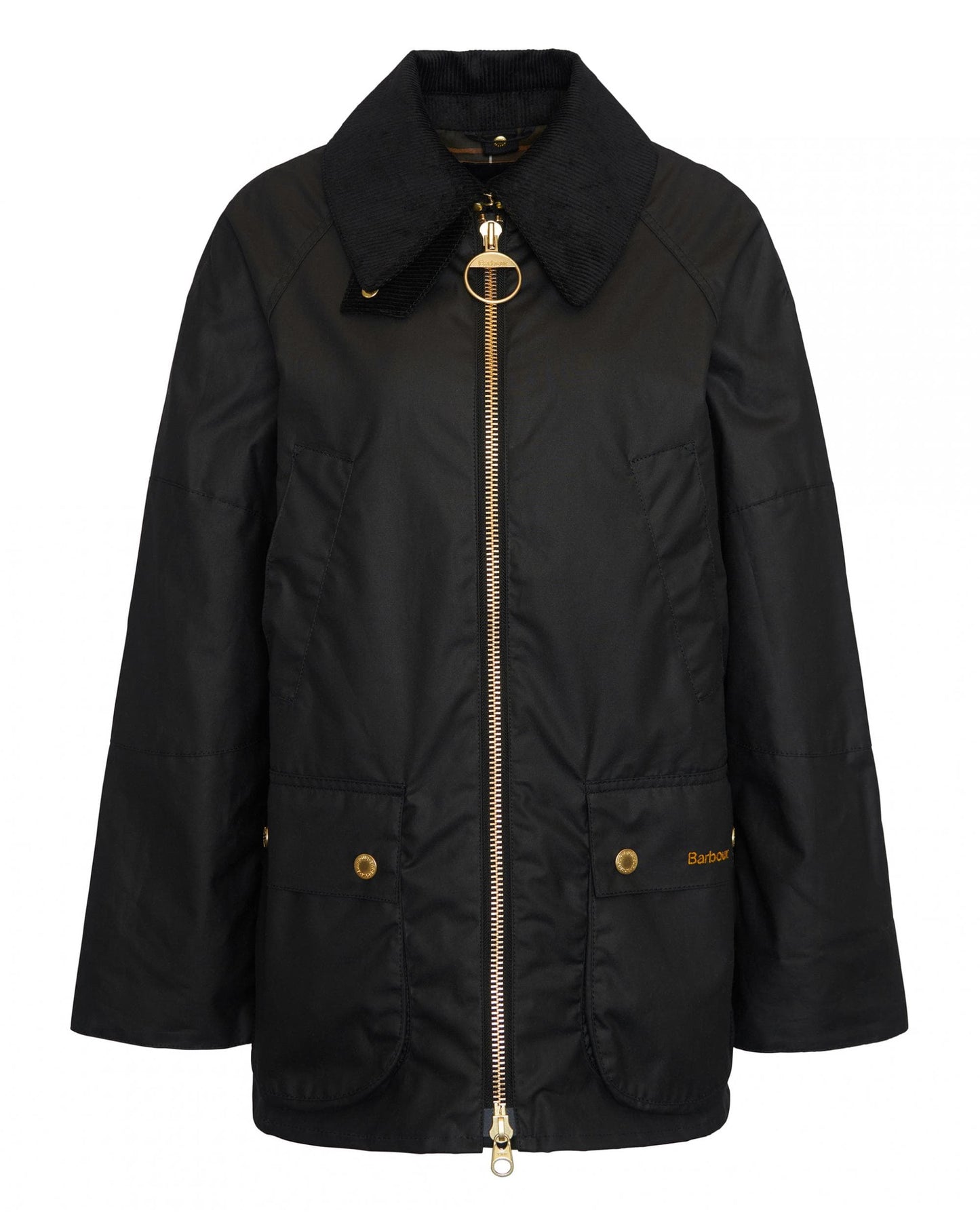 Barbour Allerston Womens Wax Jacket - Black/Classic