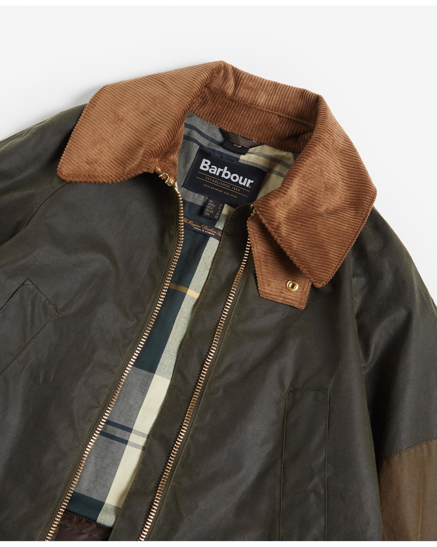 Barbour Allerston Womens Wax Jacket - Archive Olive/Beech/Ancient