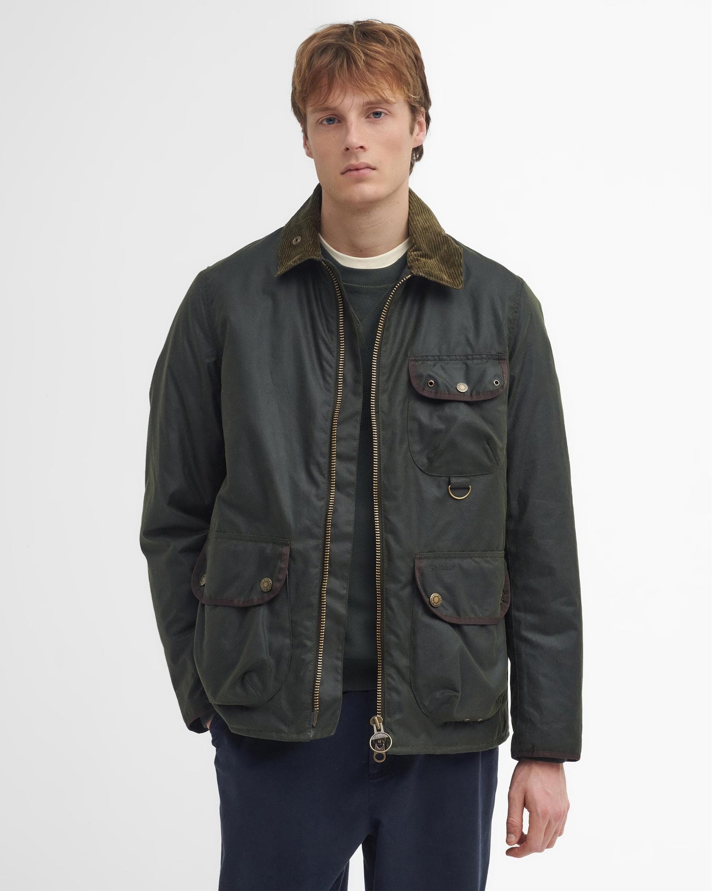 Barbour Angler Mens Wax Jacket
