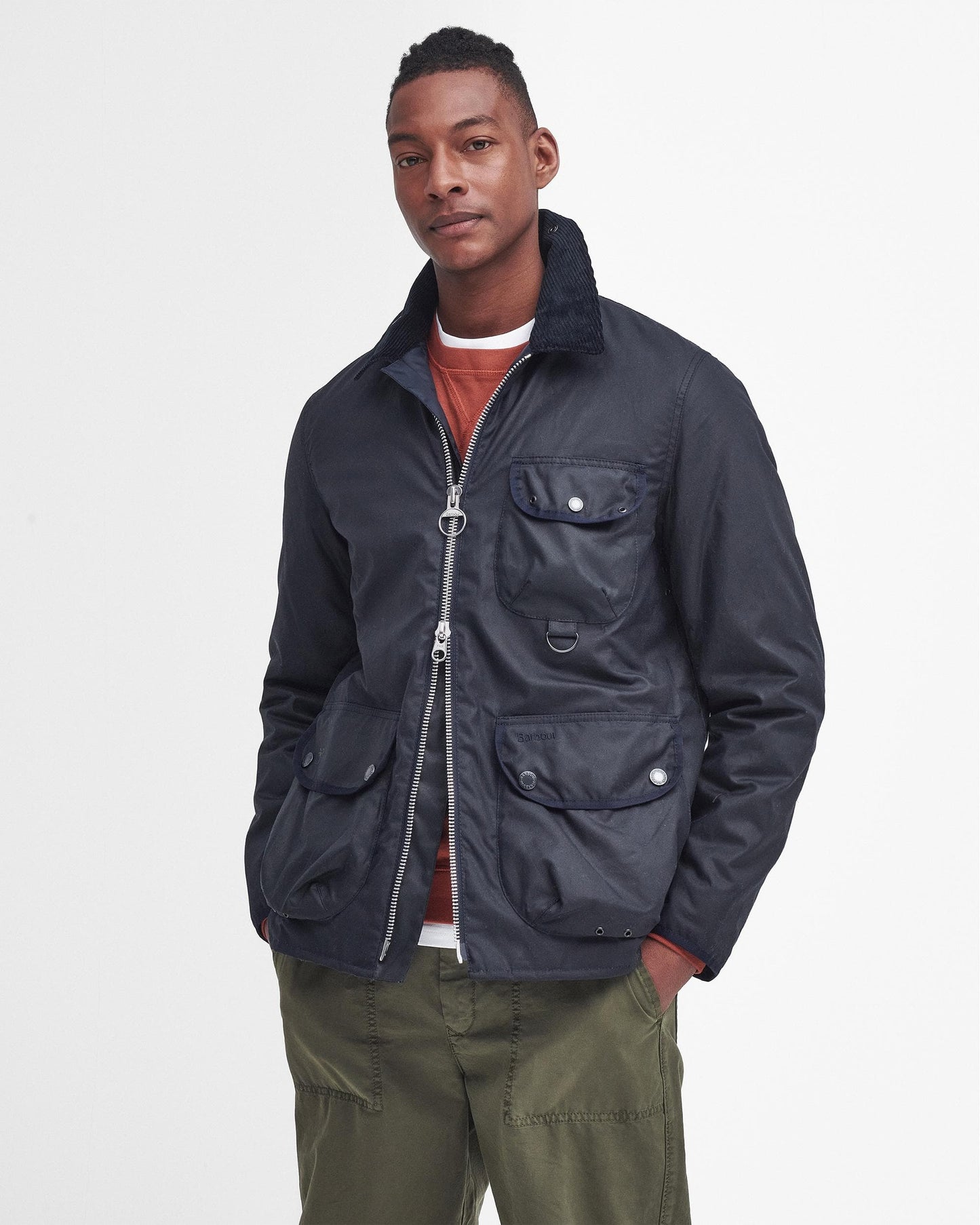 Barbour Angler Mens Wax Jacket