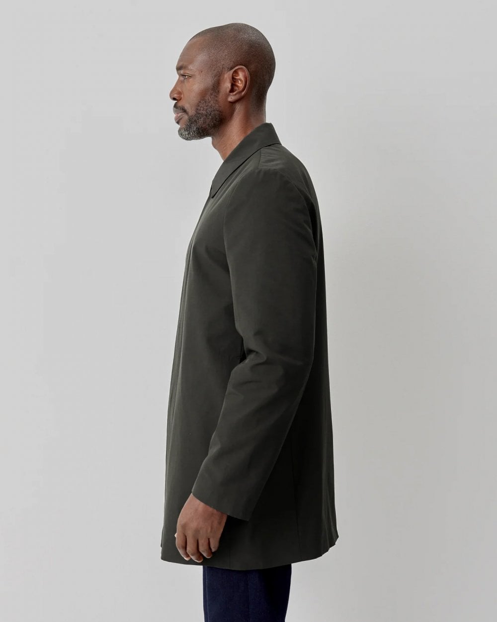 Oliver Sweeney Huntingfield Mens Showerproof Cotton Mac - Khaki