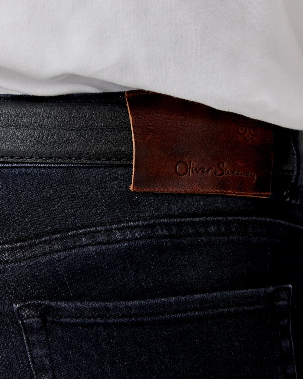 Oliver Sweeney Limerick Mens Jeans - Charcoal