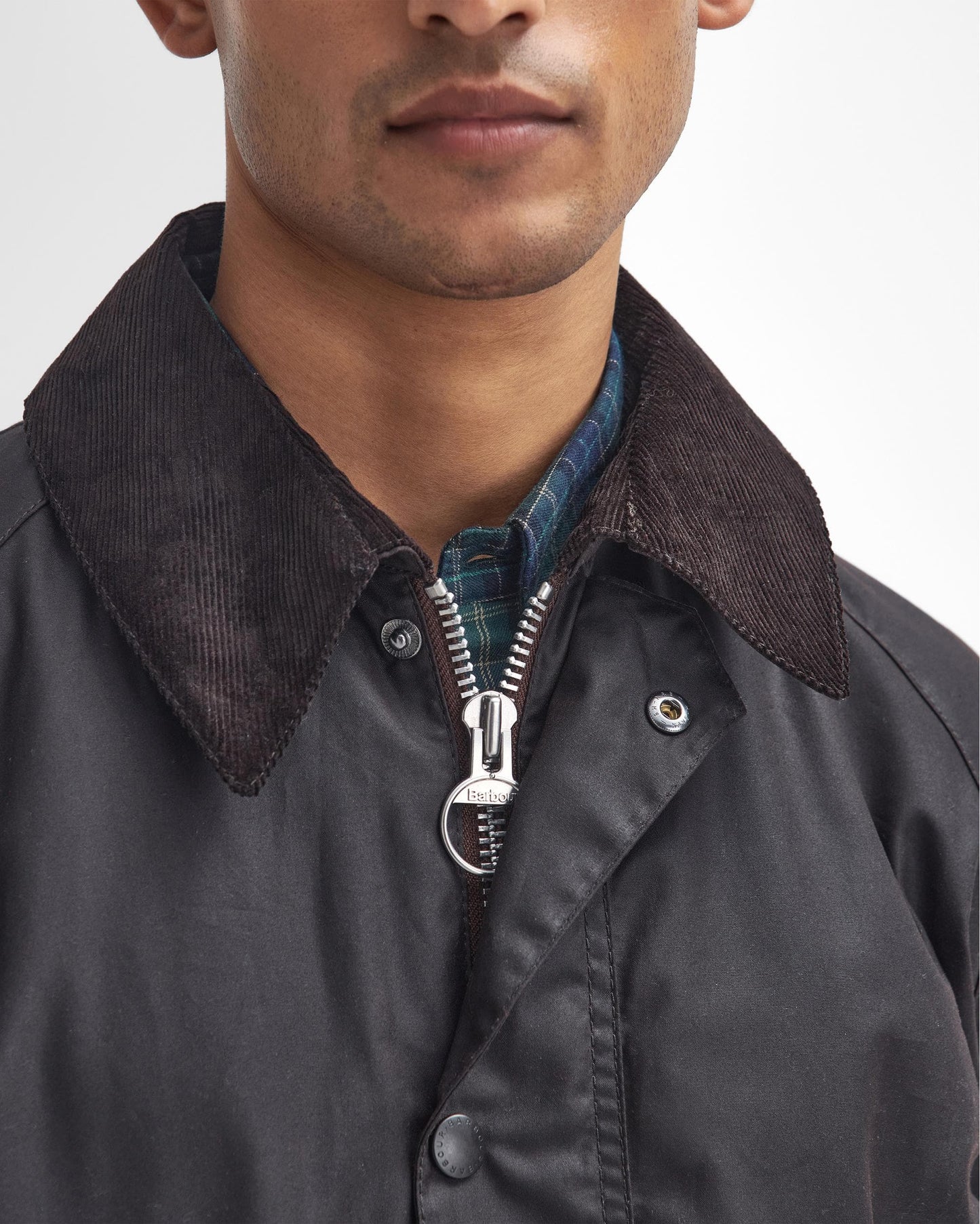 Barbour Ashby Mens Wax Jacket - Rustic/Classic