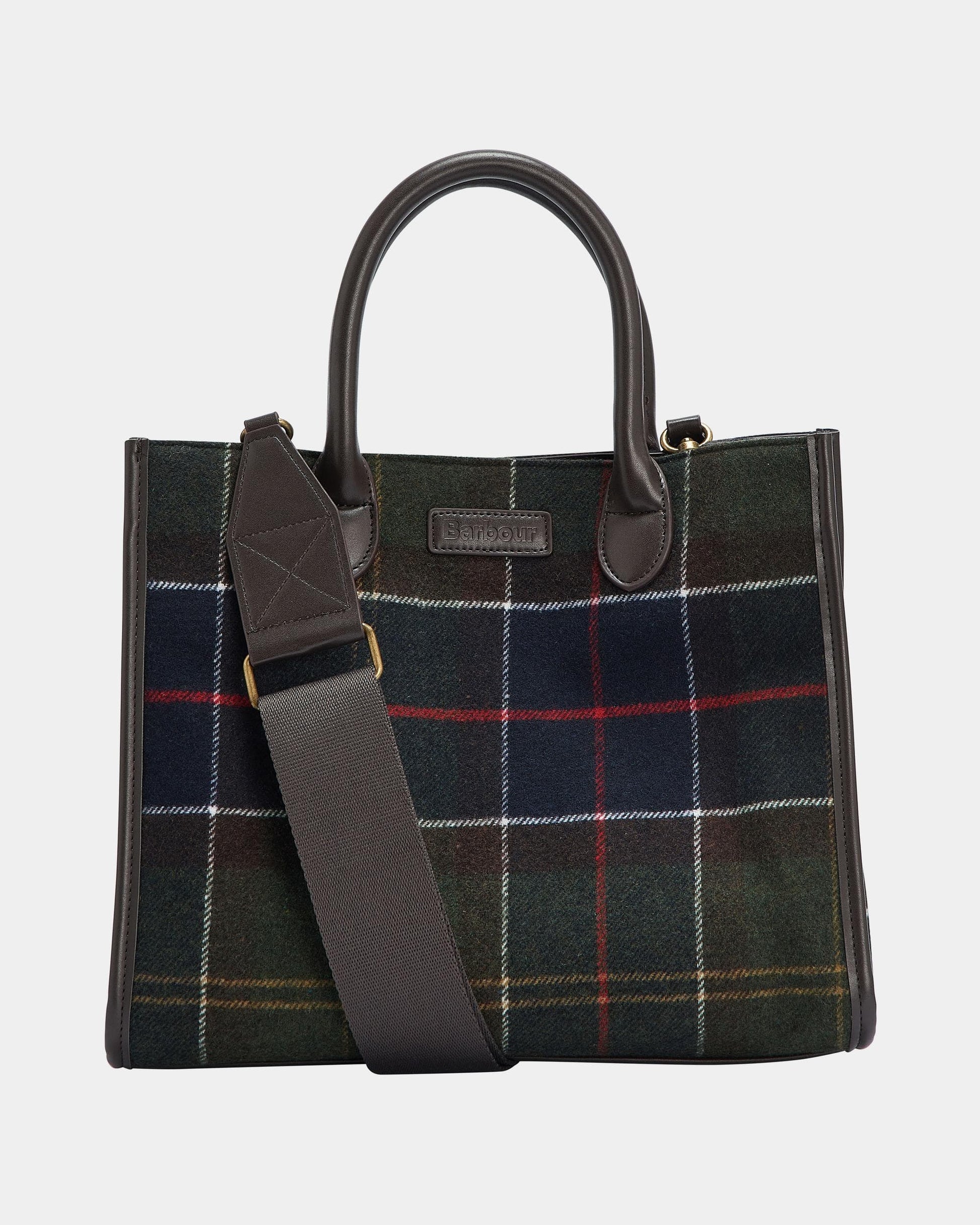 Barbour Barrhill Womens Tartan Tote Bag