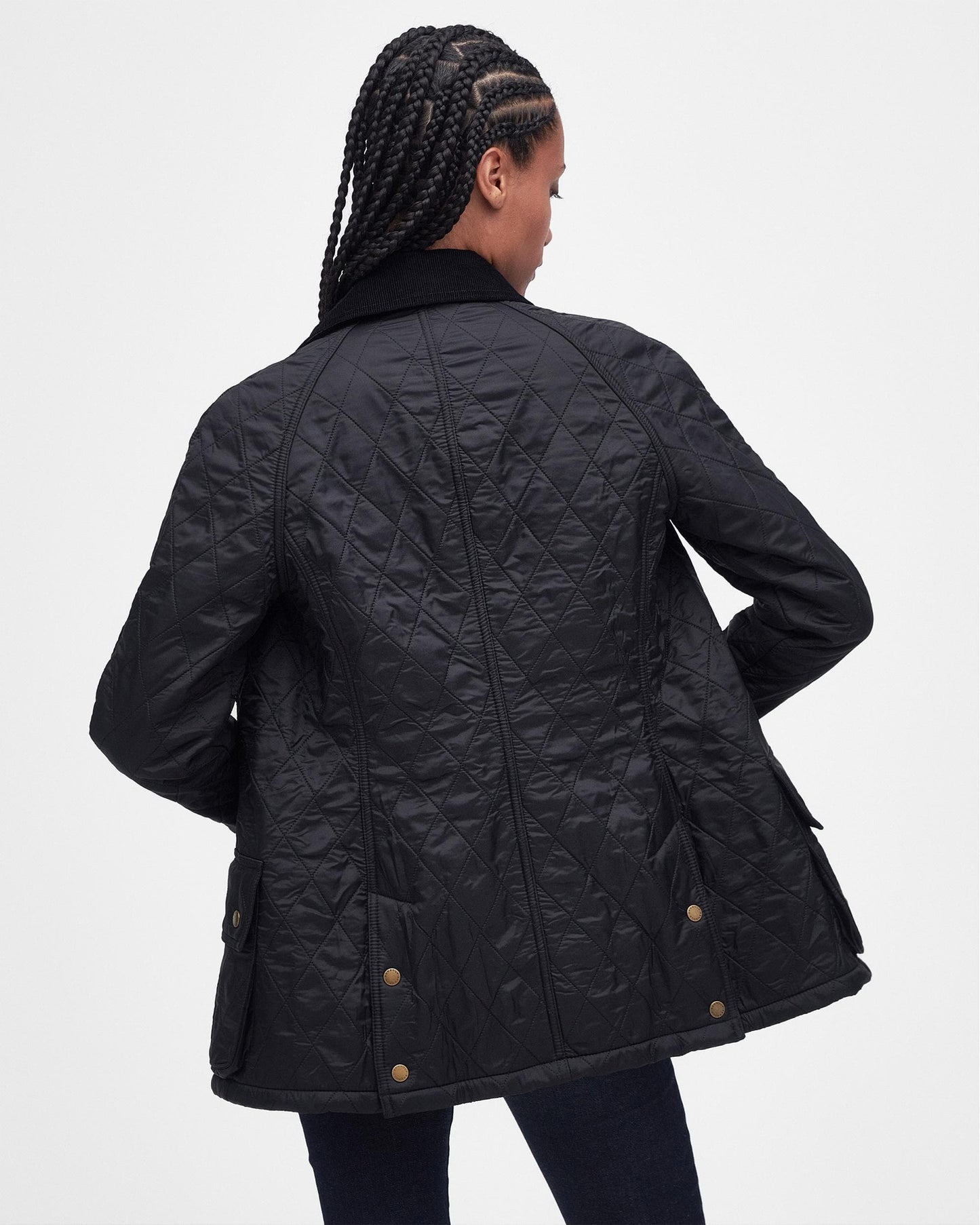 Barbour Beadnell Polar Womens Jacket - Black/Black