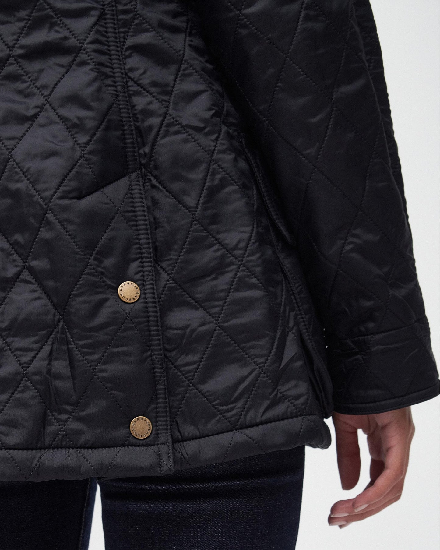 Barbour Beadnell Polar Womens Jacket - Black/Black