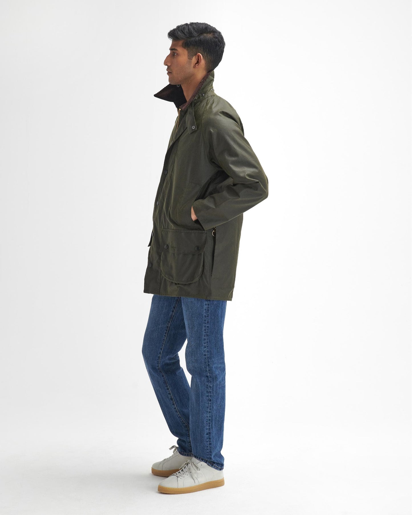 Barbour Beaufort Mens Wax Jacket - Archive Olive