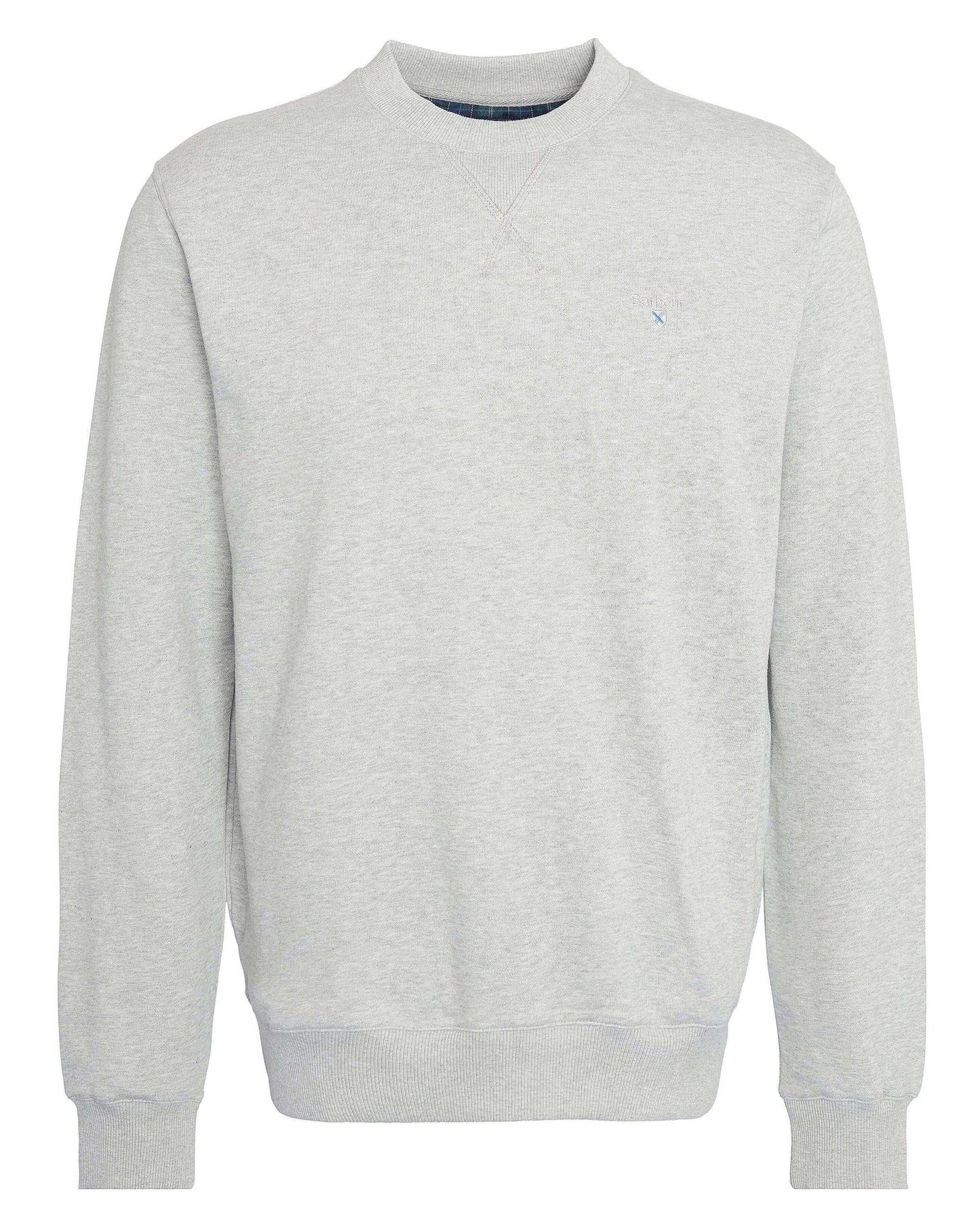 Barbour Beckhill Mens Crew Neck Sweatshirt - Grey Marl