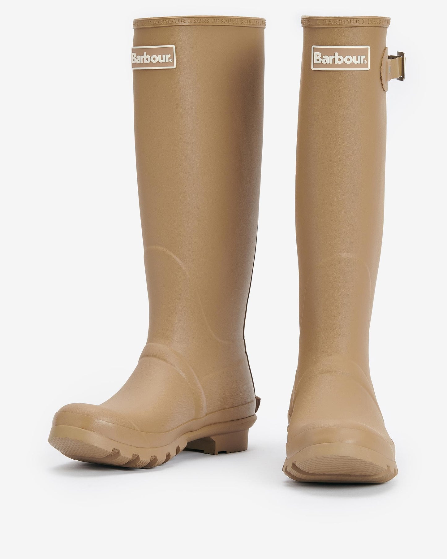 Barbour Bede Womens Wellington Boots - Sandstone