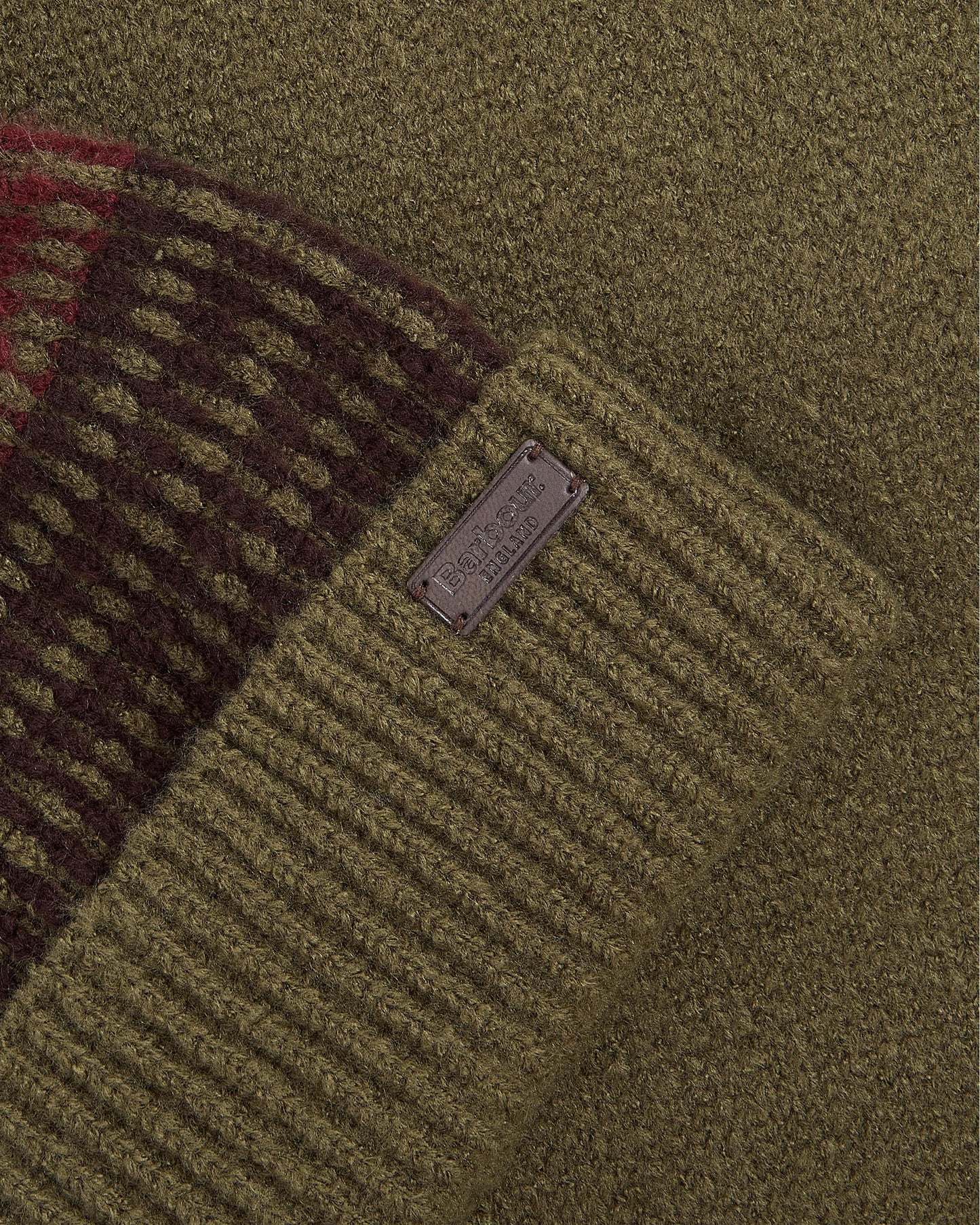 Barbour Branton Beanie & Scarf Mens Gift Set