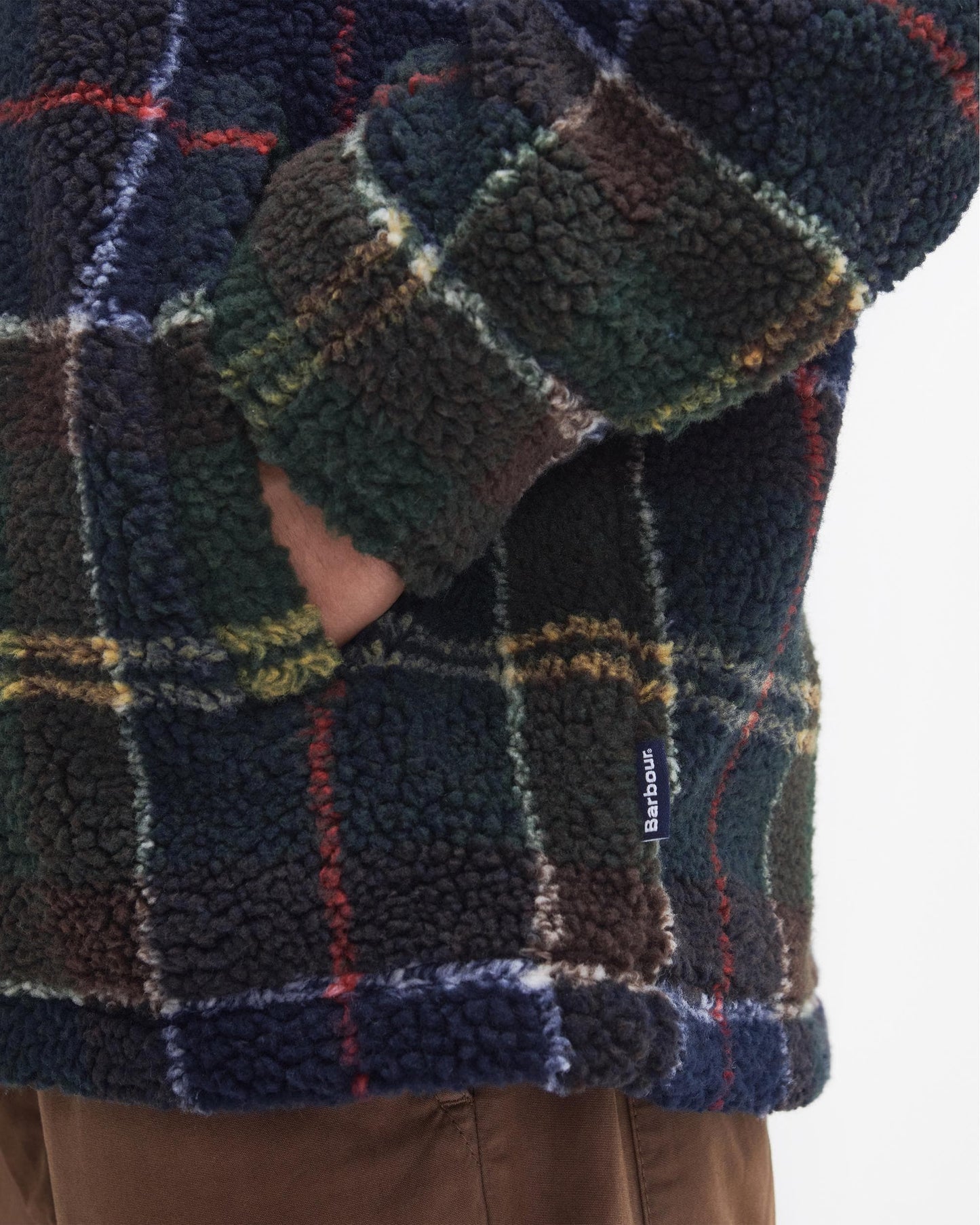 Barbour Bryson Mens Fleece Overshirt - Classic Tartan